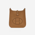 Hermès Mini Evelyne - Gold Clemence | Palladium Hardware