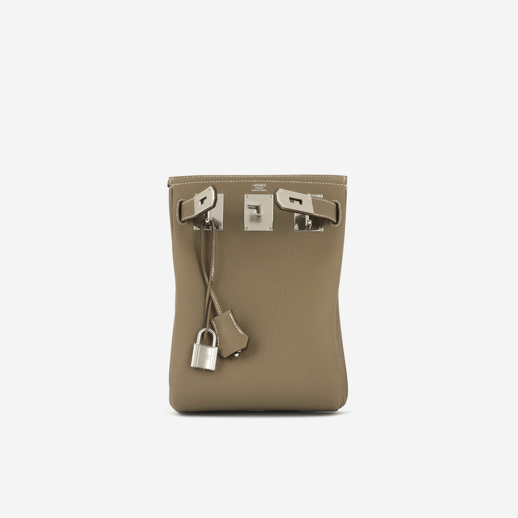 Hermès Hac A Dos PM - Etoupe Togo | Palladium Hardware