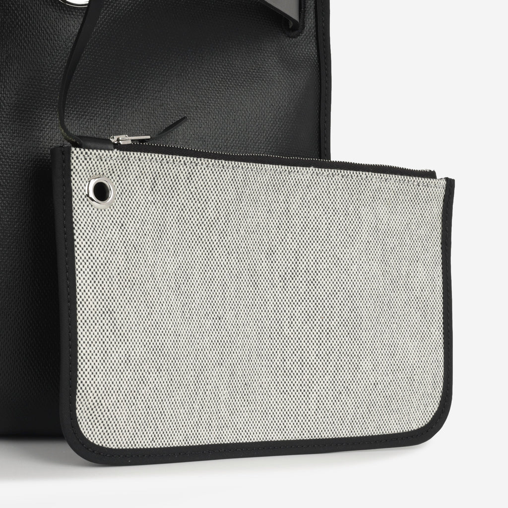 Hermès Herbag 31 - Black Berline Toile | Palladium Hardware