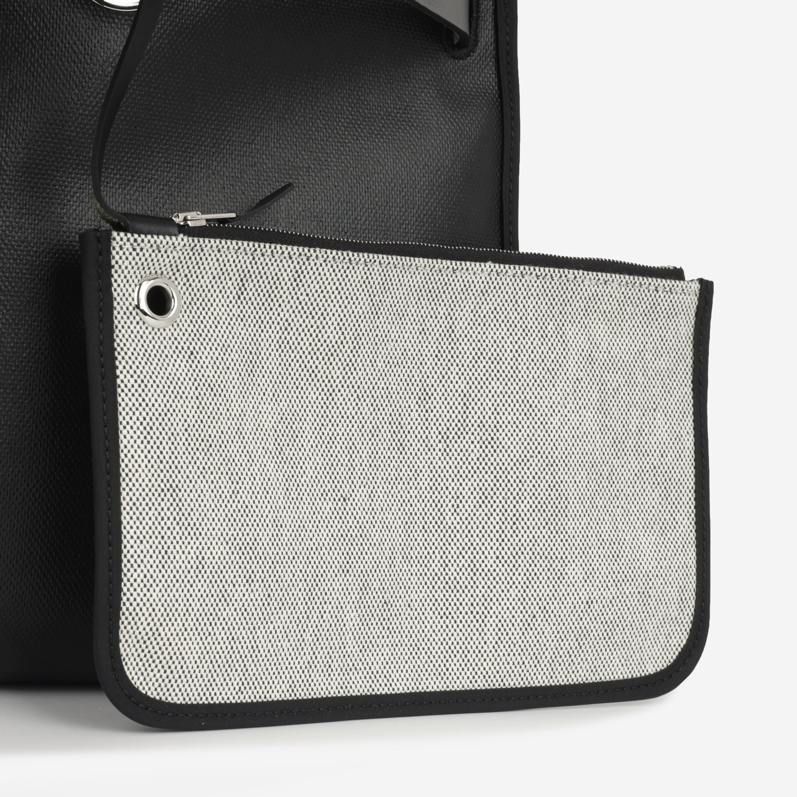Hermès Herbag 31 - Black Berline Toile | Palladium Hardware