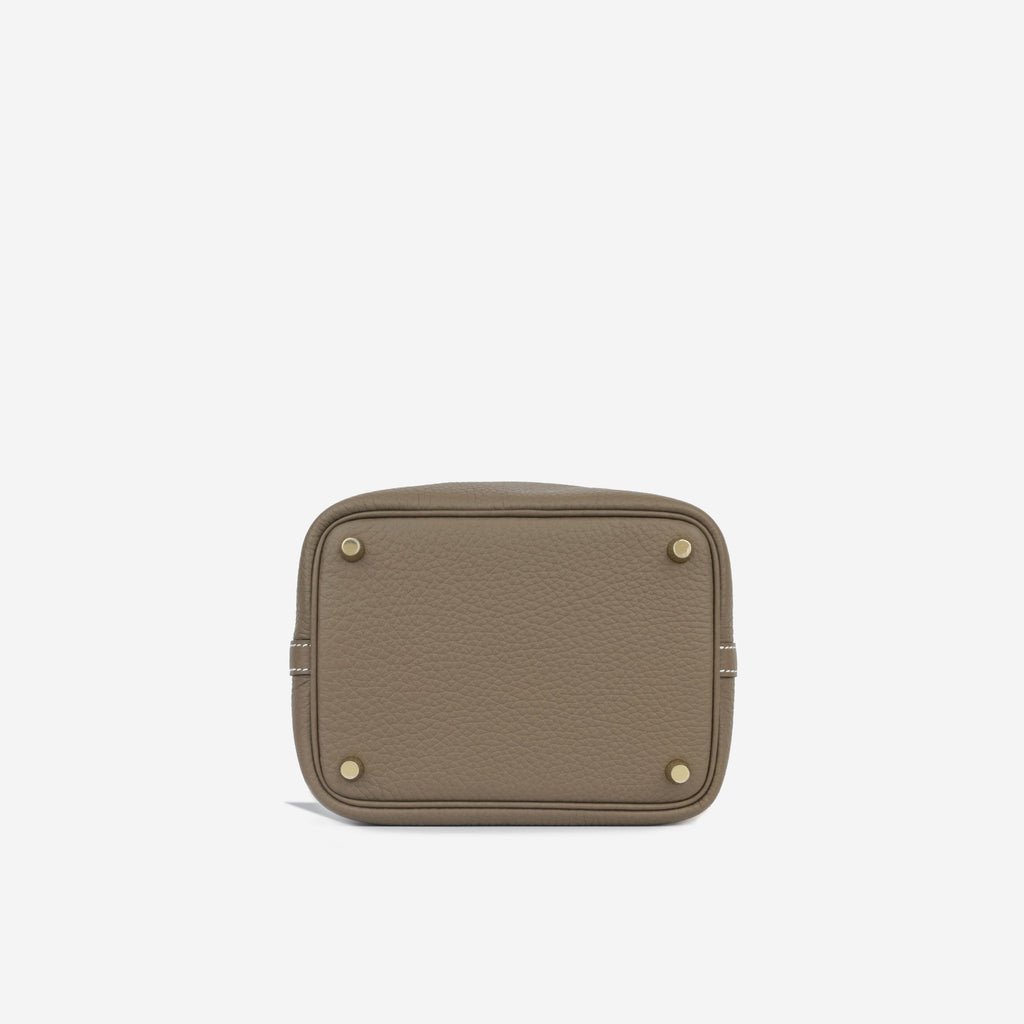 Hermès Picotin 18 - Etoupe Clemence | Gold Hardware