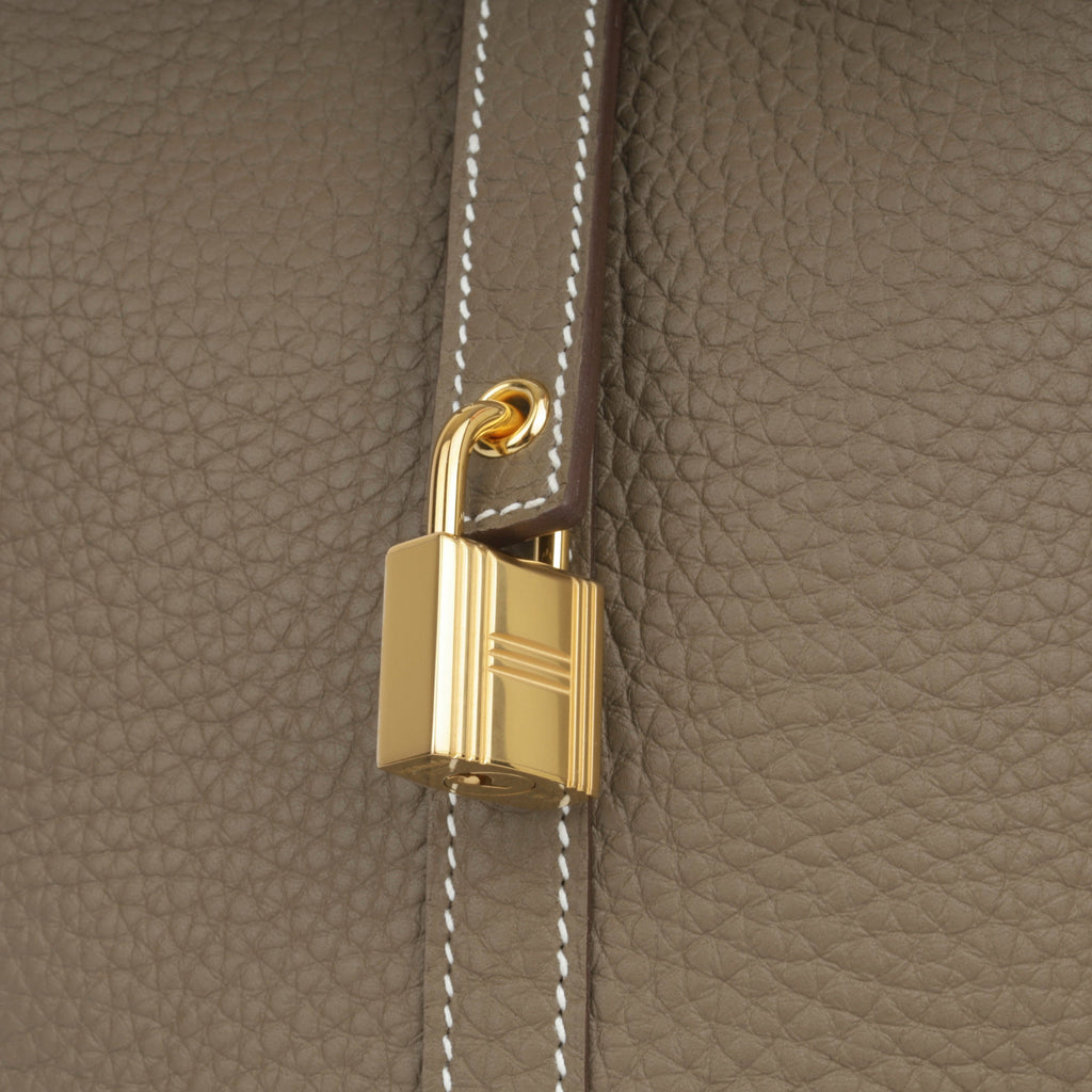 Hermès Picotin 18 - Etoupe Clemence | Gold Hardware