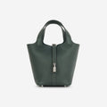 Hermès Picotin 18 - Vert Fonce Clemence | Palladium Hardware