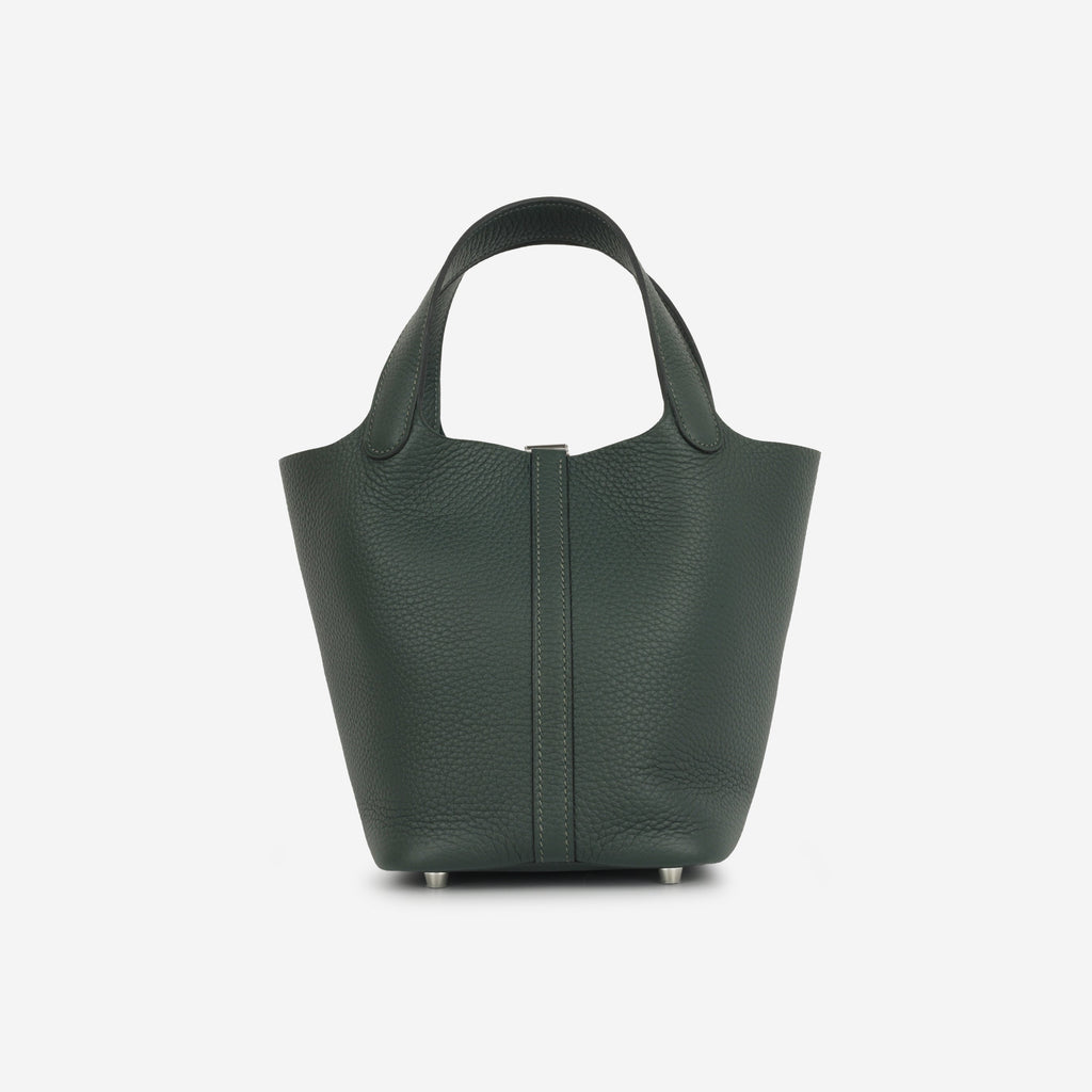 Hermès Picotin 18 - Vert Fonce Clemence | Palladium Hardware