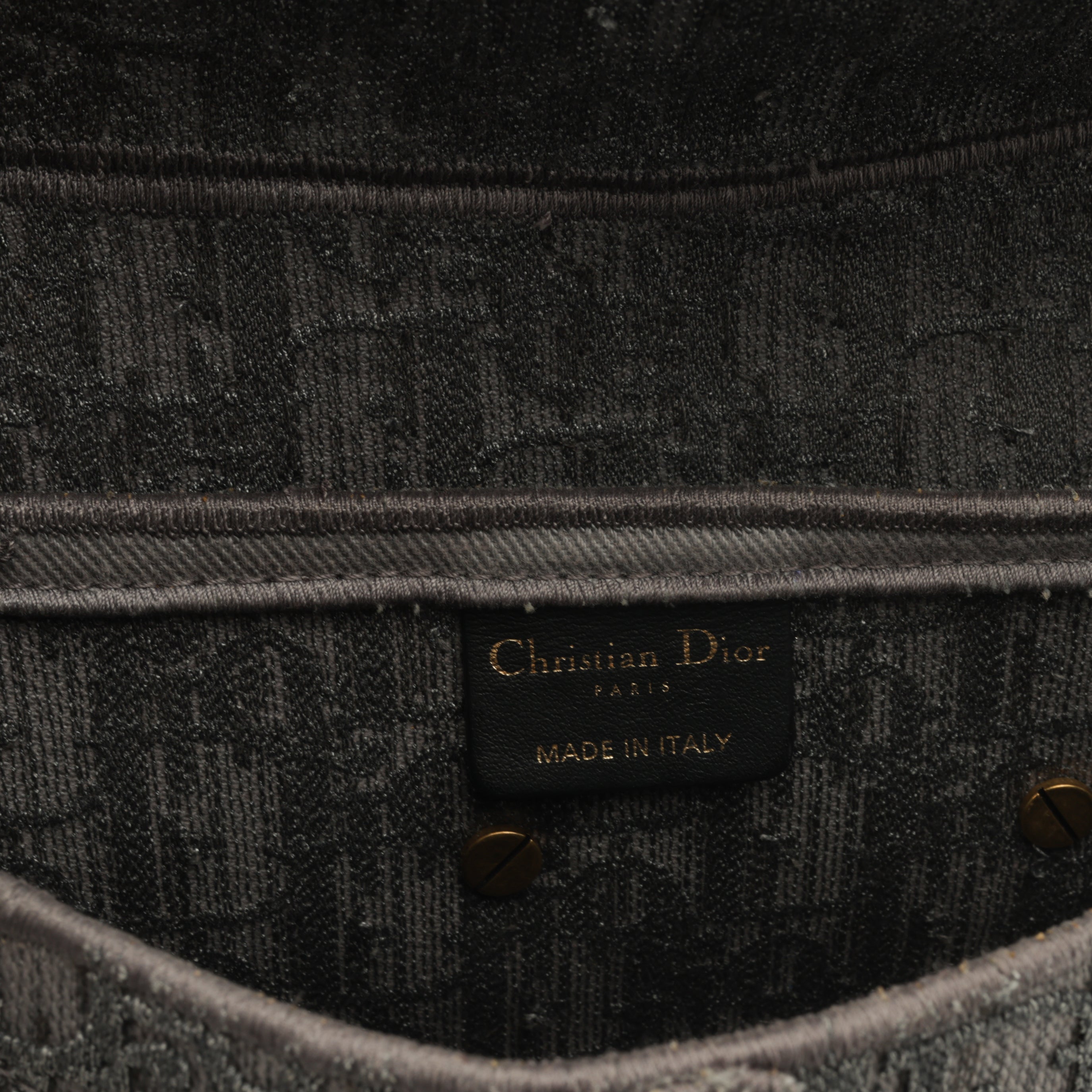 Dior Medium Saddle - Grey Oblique Canvas | Gold Hardware