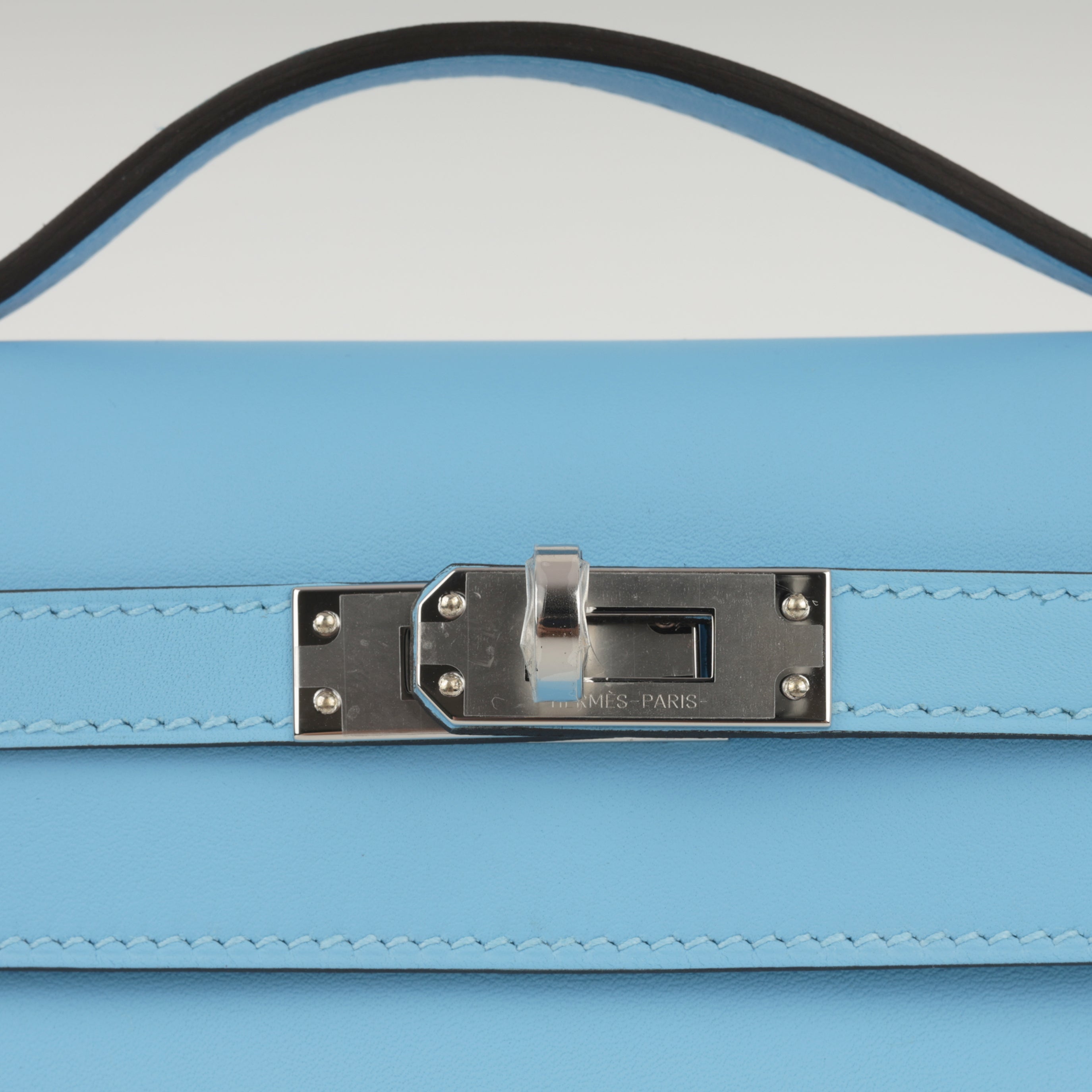 Hermès Kelly Pochette - Celeste