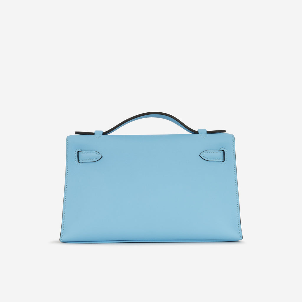 Hermès Kelly Pochette - Celeste