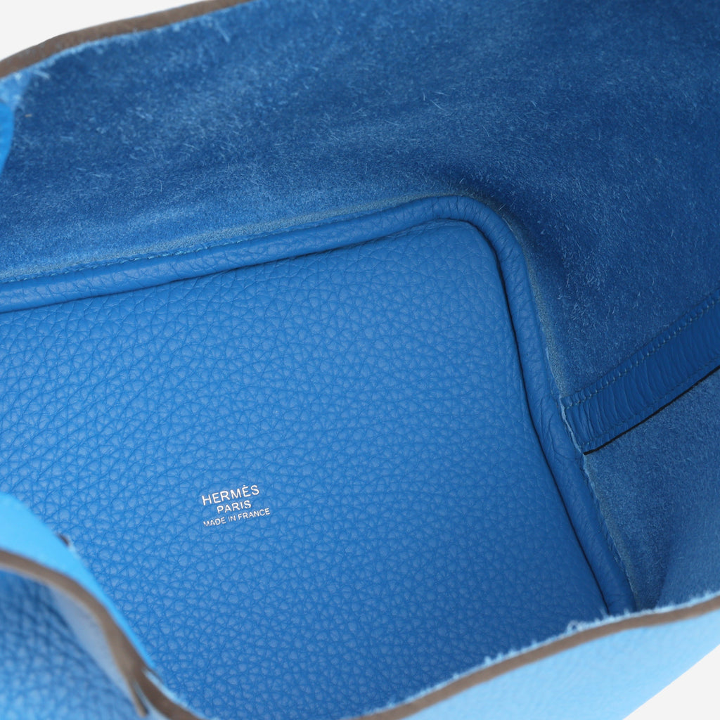 Hermès Picotin 18 - Bleu Hydra