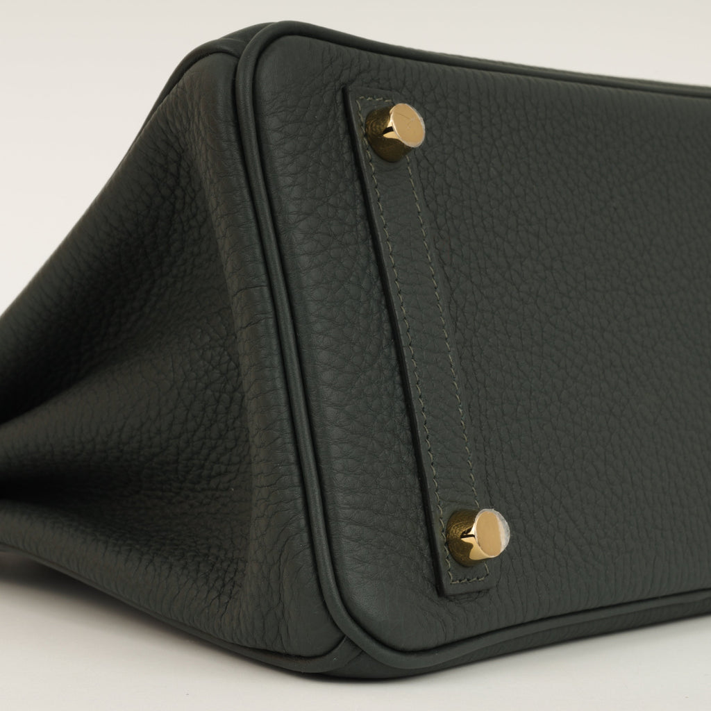 Hermès Birkin 25 - New Vert Fonce Togo | Gold Hardware