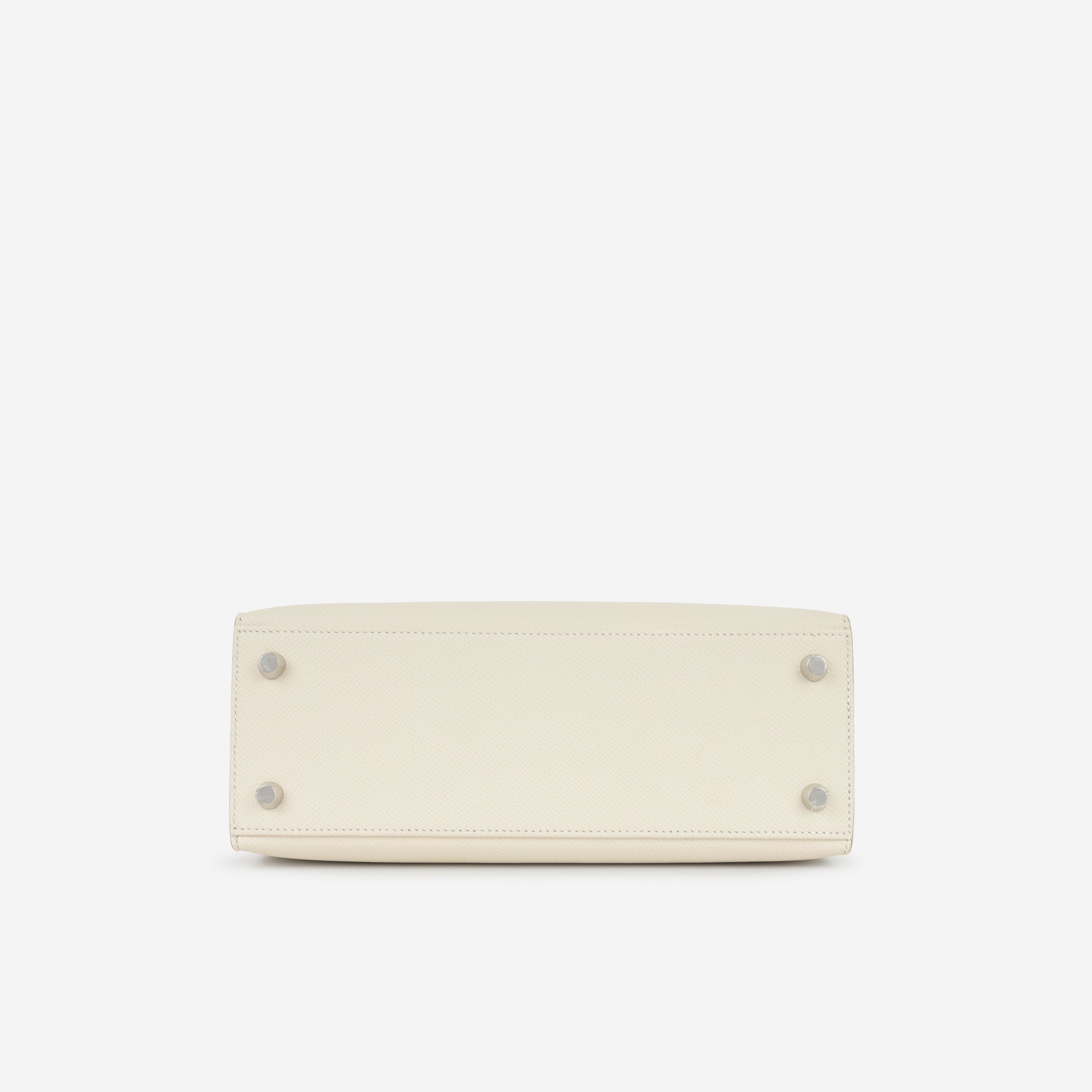 Hermès Kelly 25 - Craie Epsom | Palladium Hardware