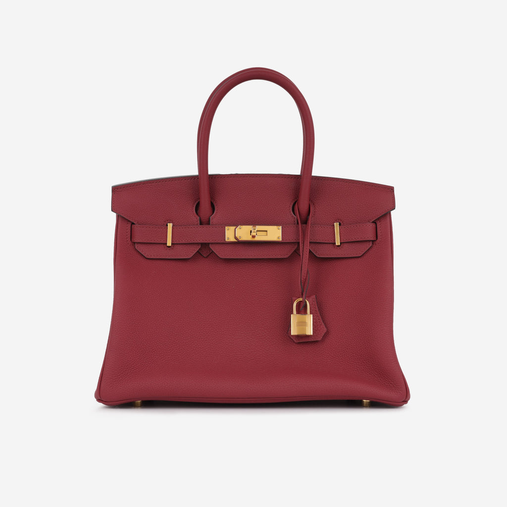 Hermès Birkin 30 - Rouge Grenat Togo | Gold Hardware
