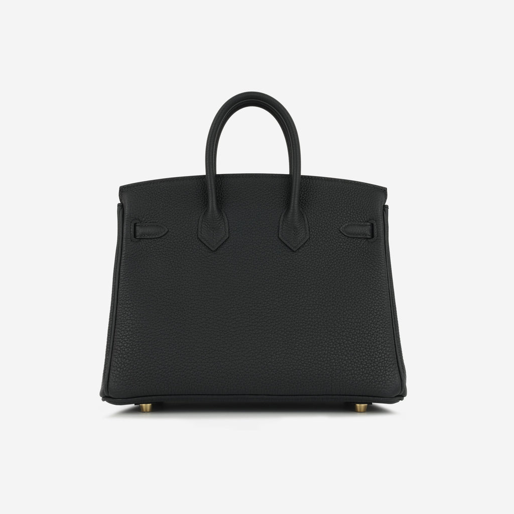 Hermès Birkin 25 - Black Togo | Permabrass Hardware