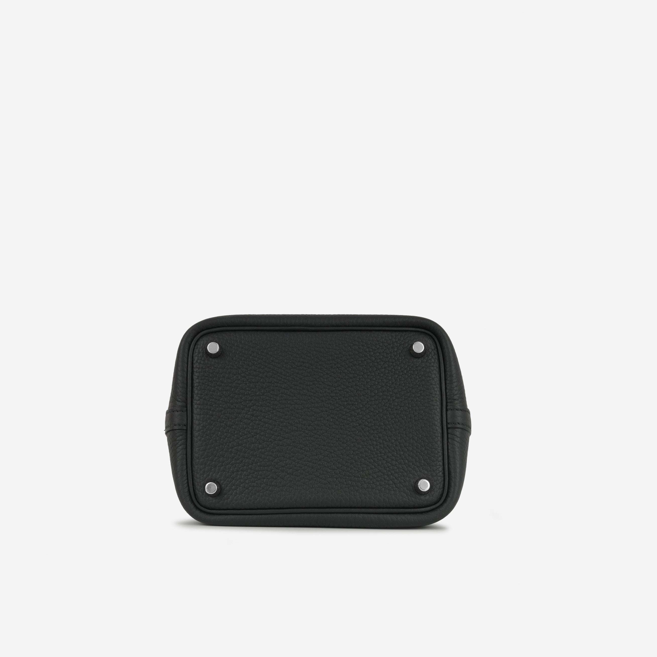 Hermès Picotin 18 - Black Clemence | Palladium Hardware