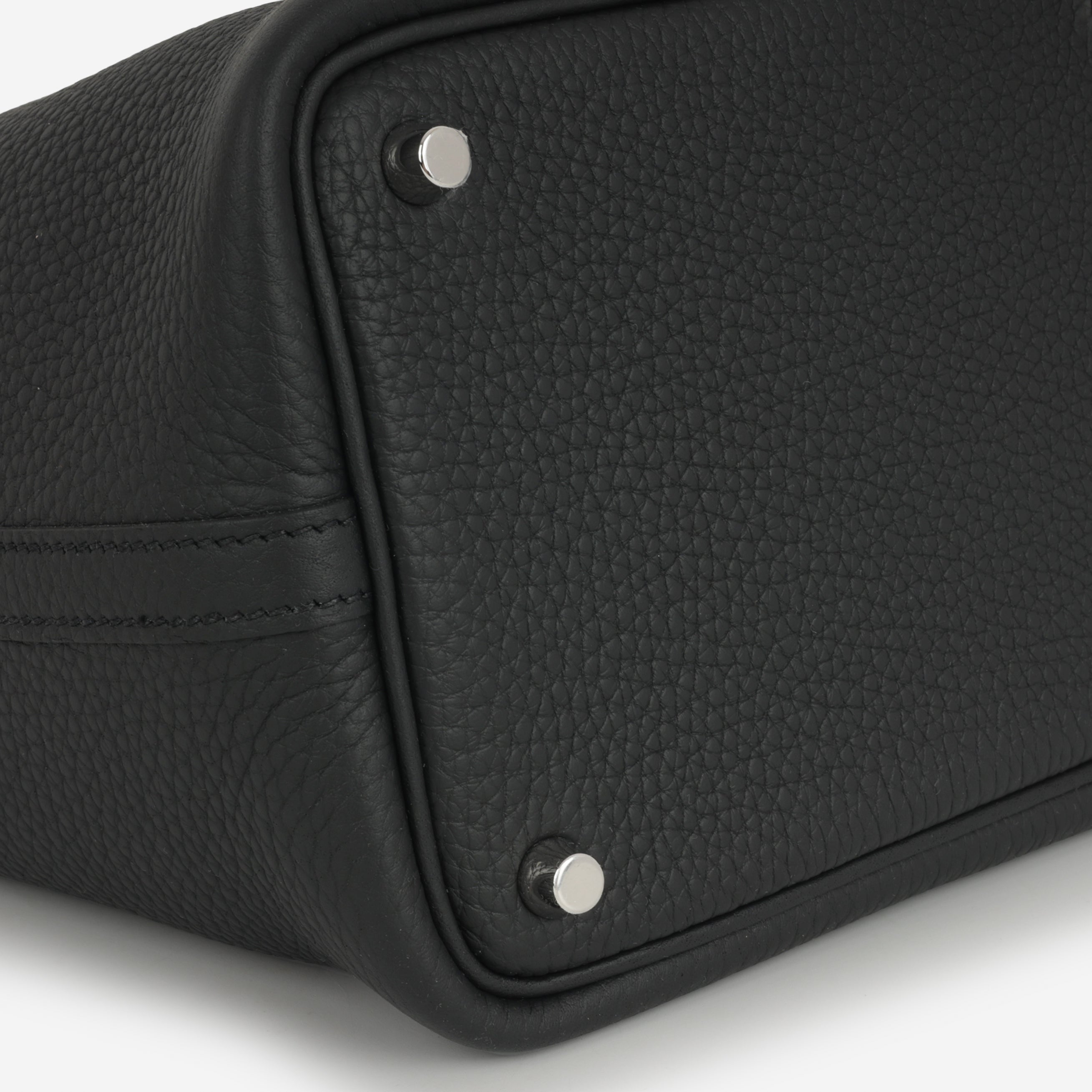 Hermès Picotin 18 - Black Clemence | Palladium Hardware