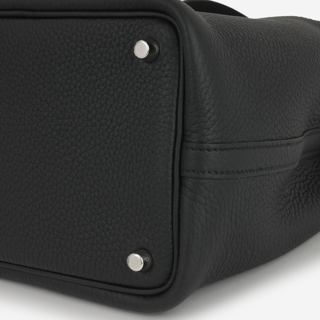 Hermès Picotin 18 - Black Clemence | Palladium Hardware
