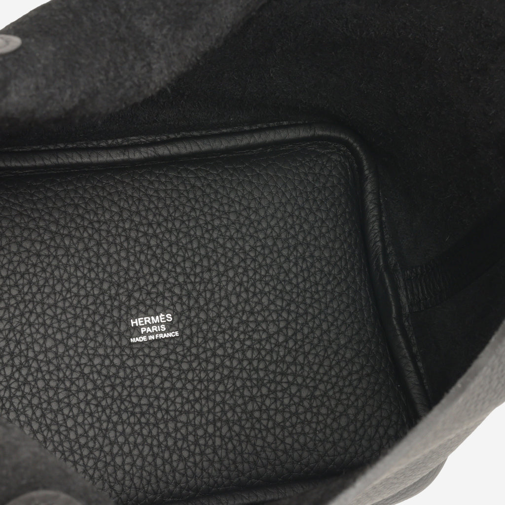 Hermès Picotin 18 - Black Clemence | Palladium Hardware