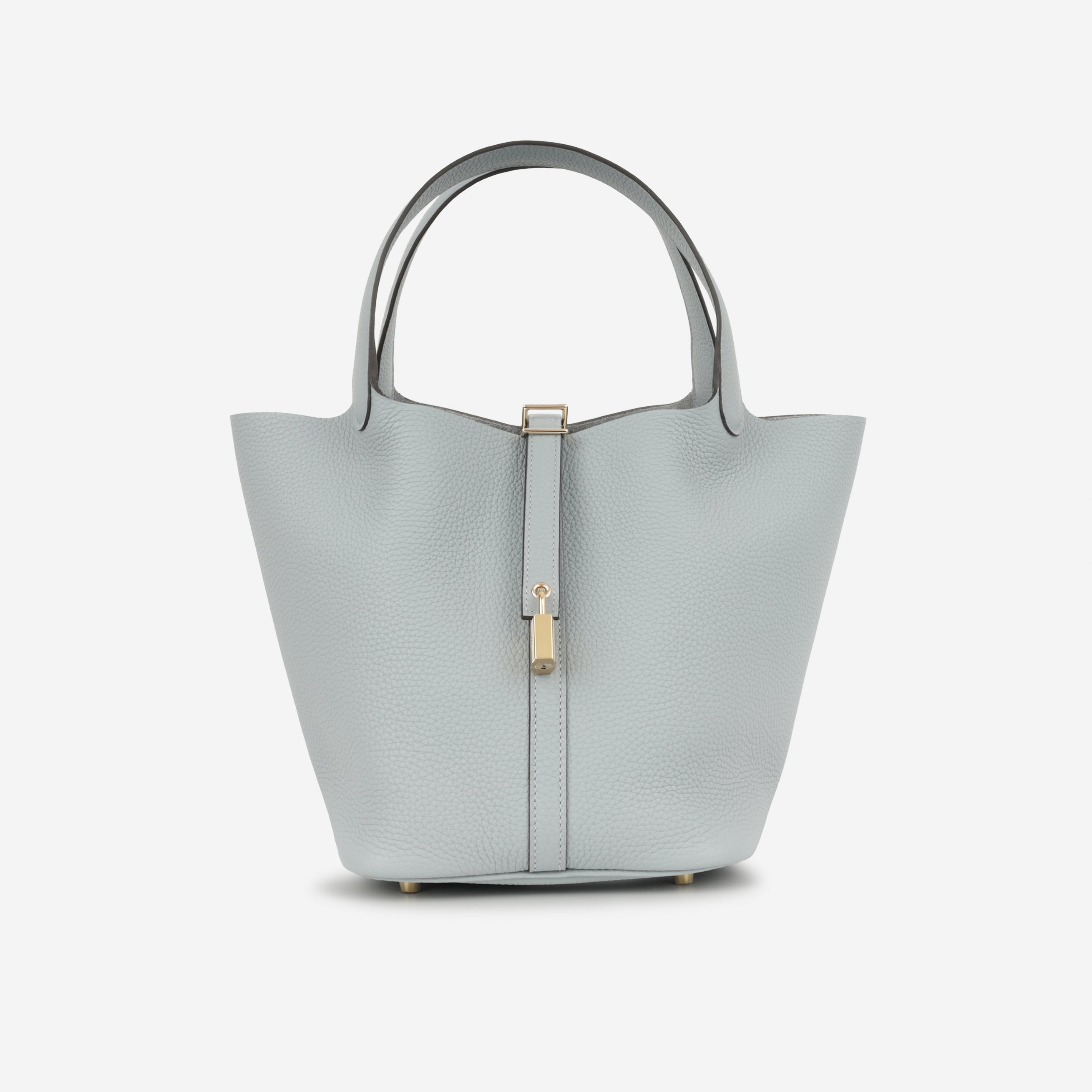 Hermès Picotin 22 - Gris Pantin Clemence | Permabrass Hardware