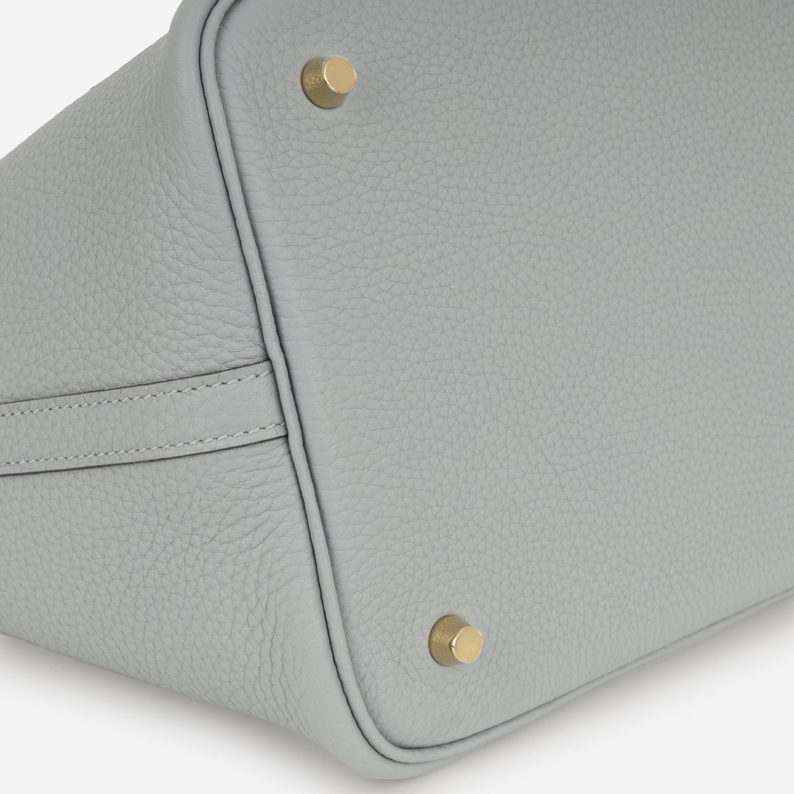 Hermès Picotin 22 - Gris Pantin Clemence | Permabrass Hardware