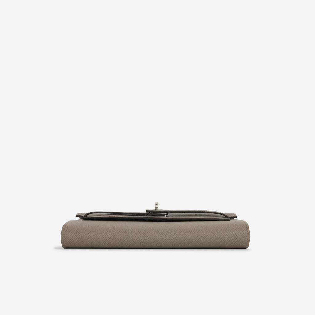 Hermès Kelly To Go Wallet - Gris Etain Epsom | Palladium Hardware