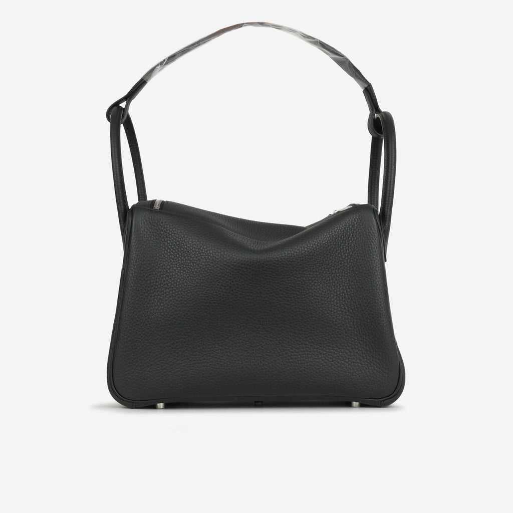 Hermès Lindy 30 - Noir Clemence - Palladium Hardware