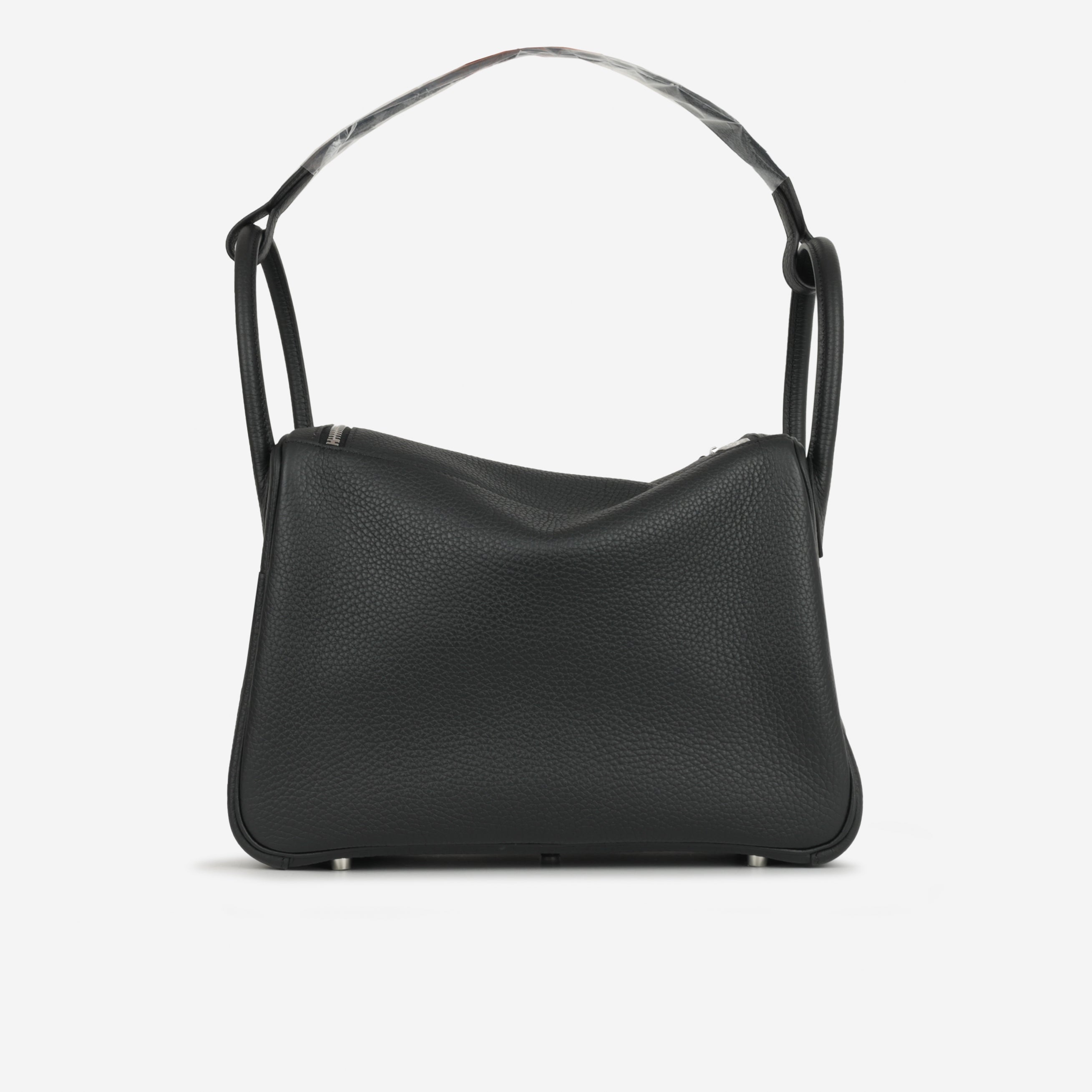 Hermès Lindy 30 - Noir Clemence - Palladium Hardware