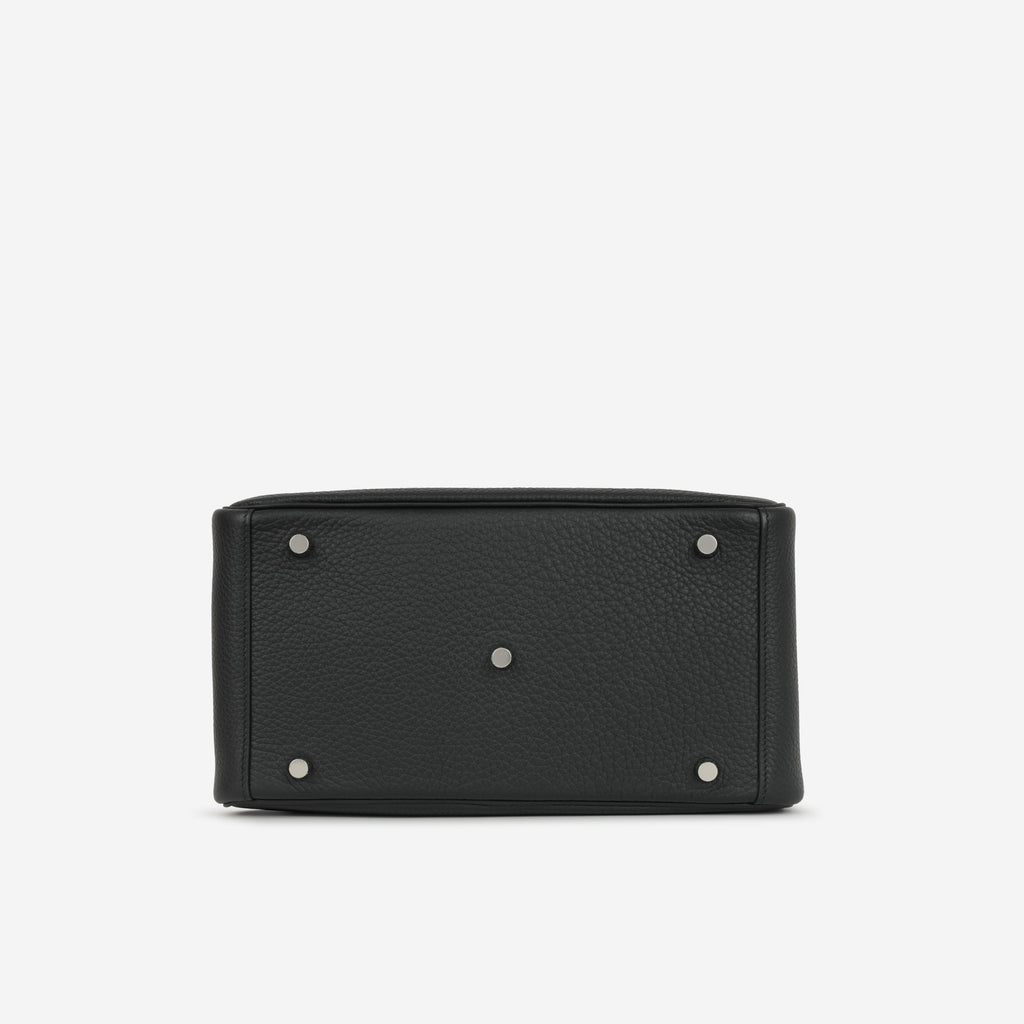 Hermès Lindy 30 - Noir Clemence - Palladium Hardware