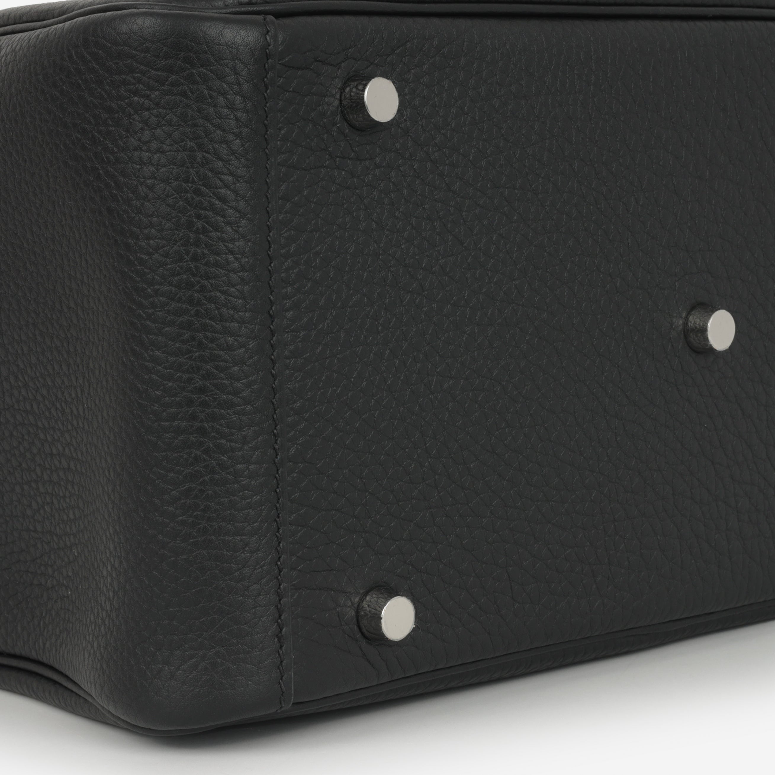 Hermès Lindy 30 - Noir Clemence - Palladium Hardware