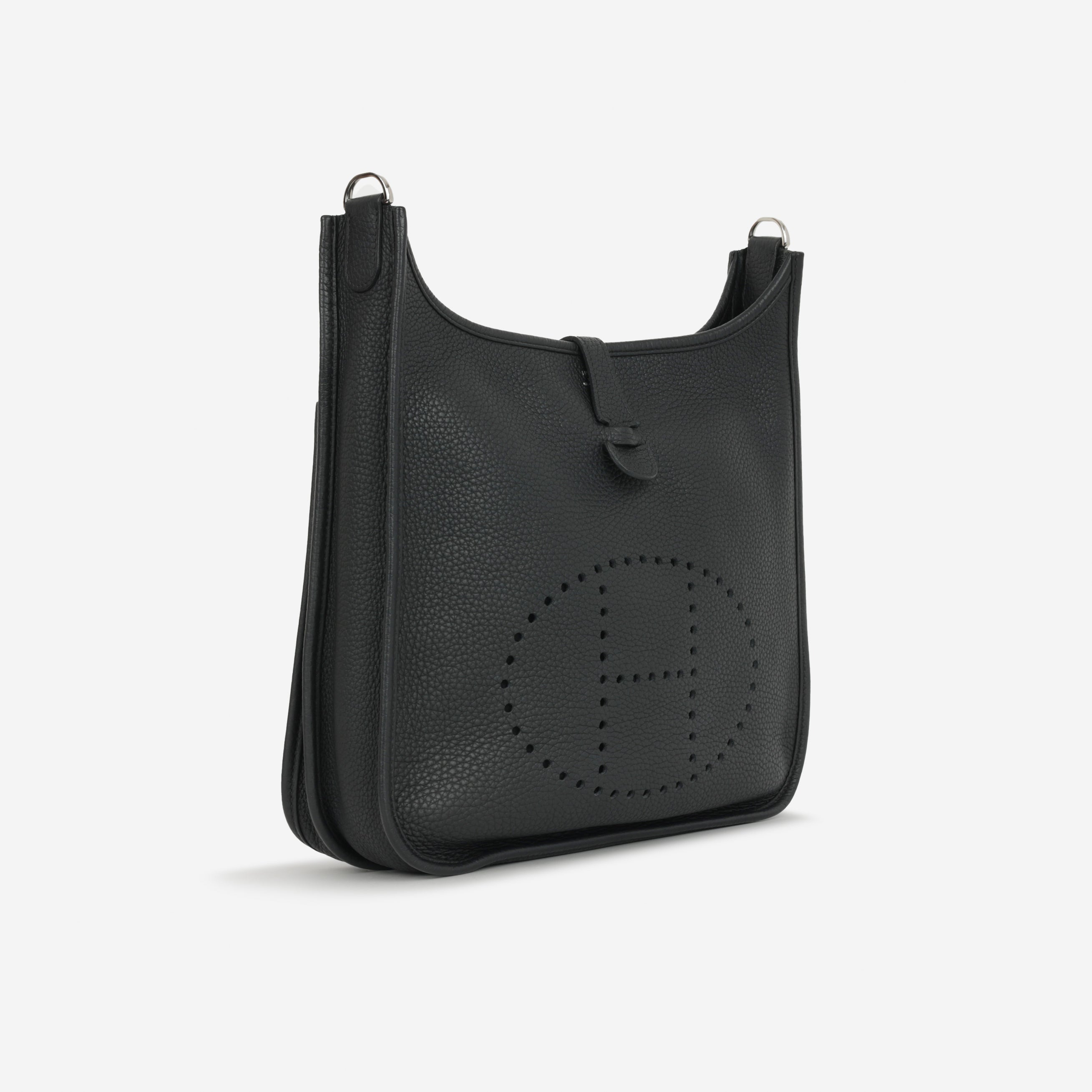 Hermès Evelyne PM - Noir Clemence | Palladium Hardware