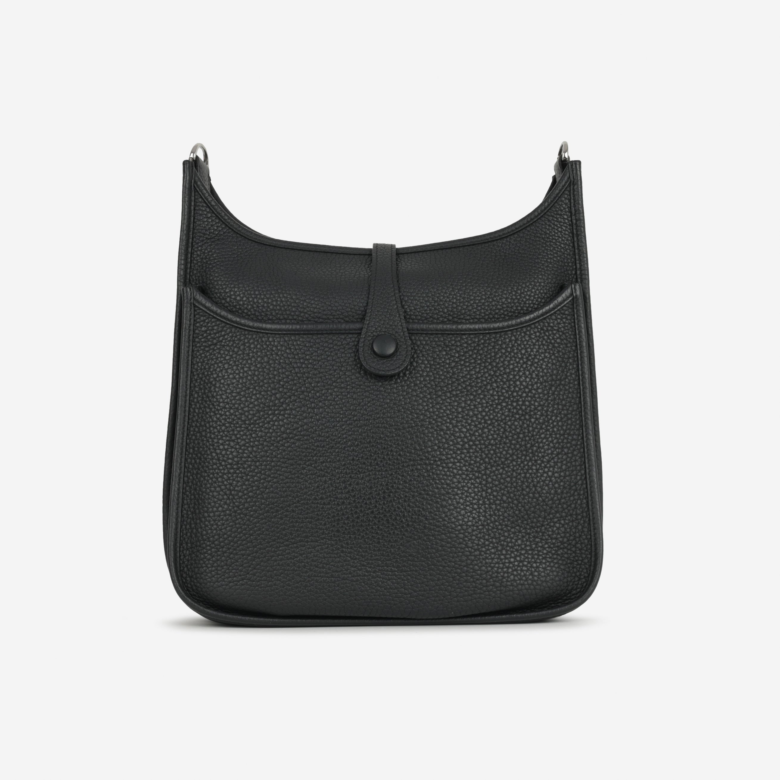 Hermès Evelyne PM - Noir Clemence | Palladium Hardware