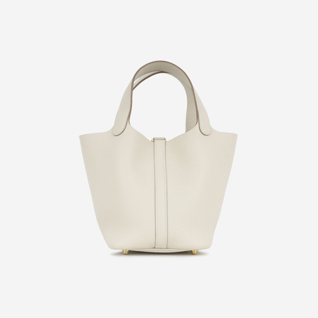 Hermès Picotin 18 - Craie Clemence | Gold Hardware