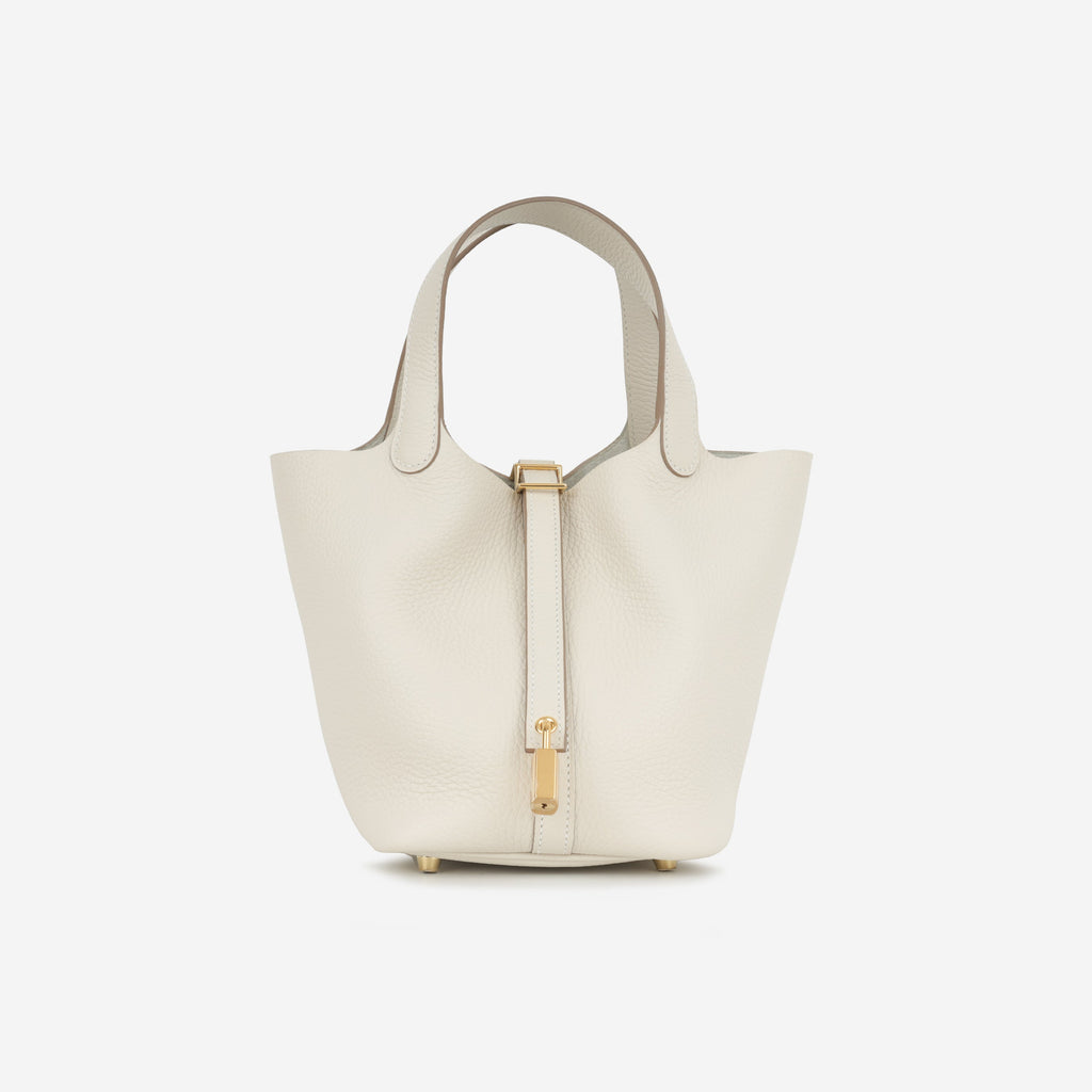 Hermès Picotin 18 - Craie Clemence | Gold Hardware