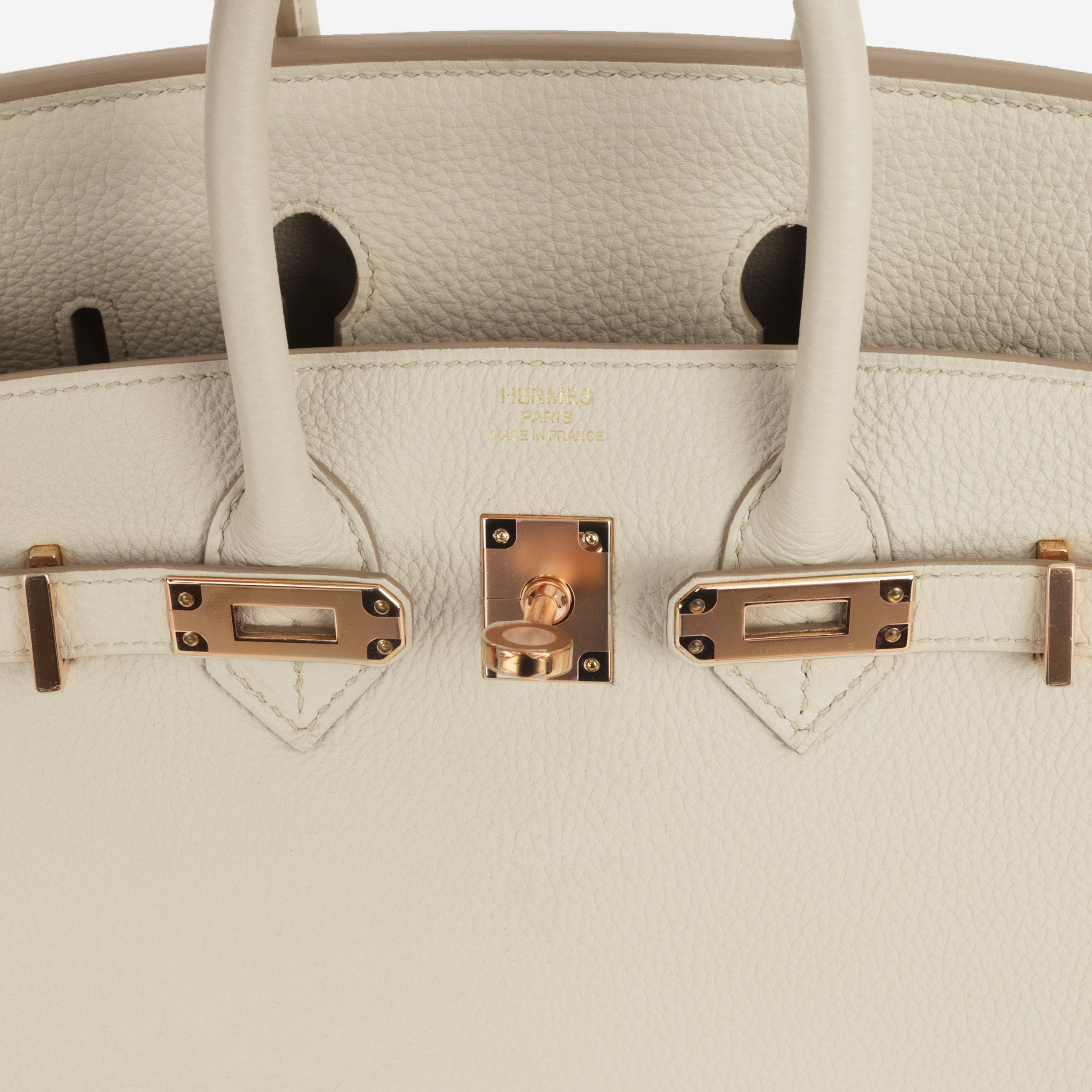 Hermès Birkin 25 - Beton Togo | Rose Gold Hardware