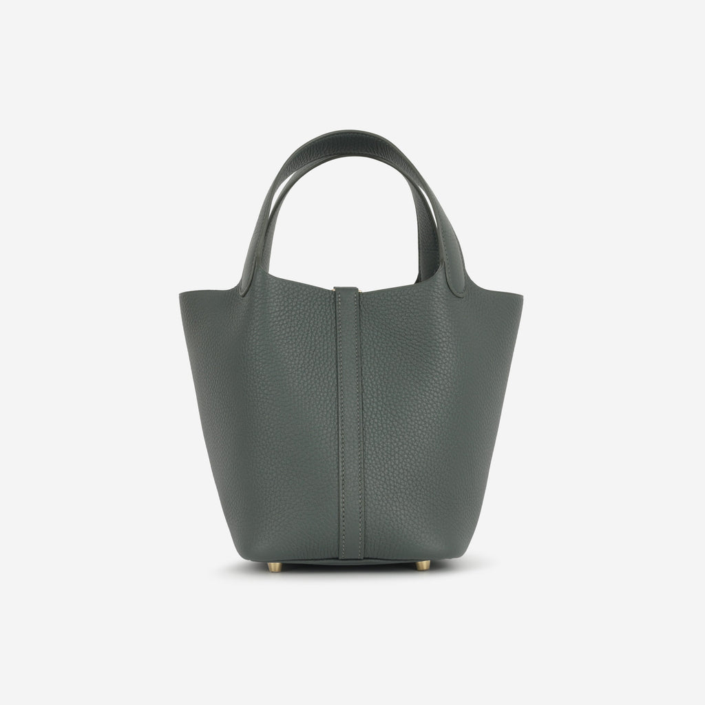 Hermès Picotin 18 - Vert Mangrove Clemence | Gold Hardware