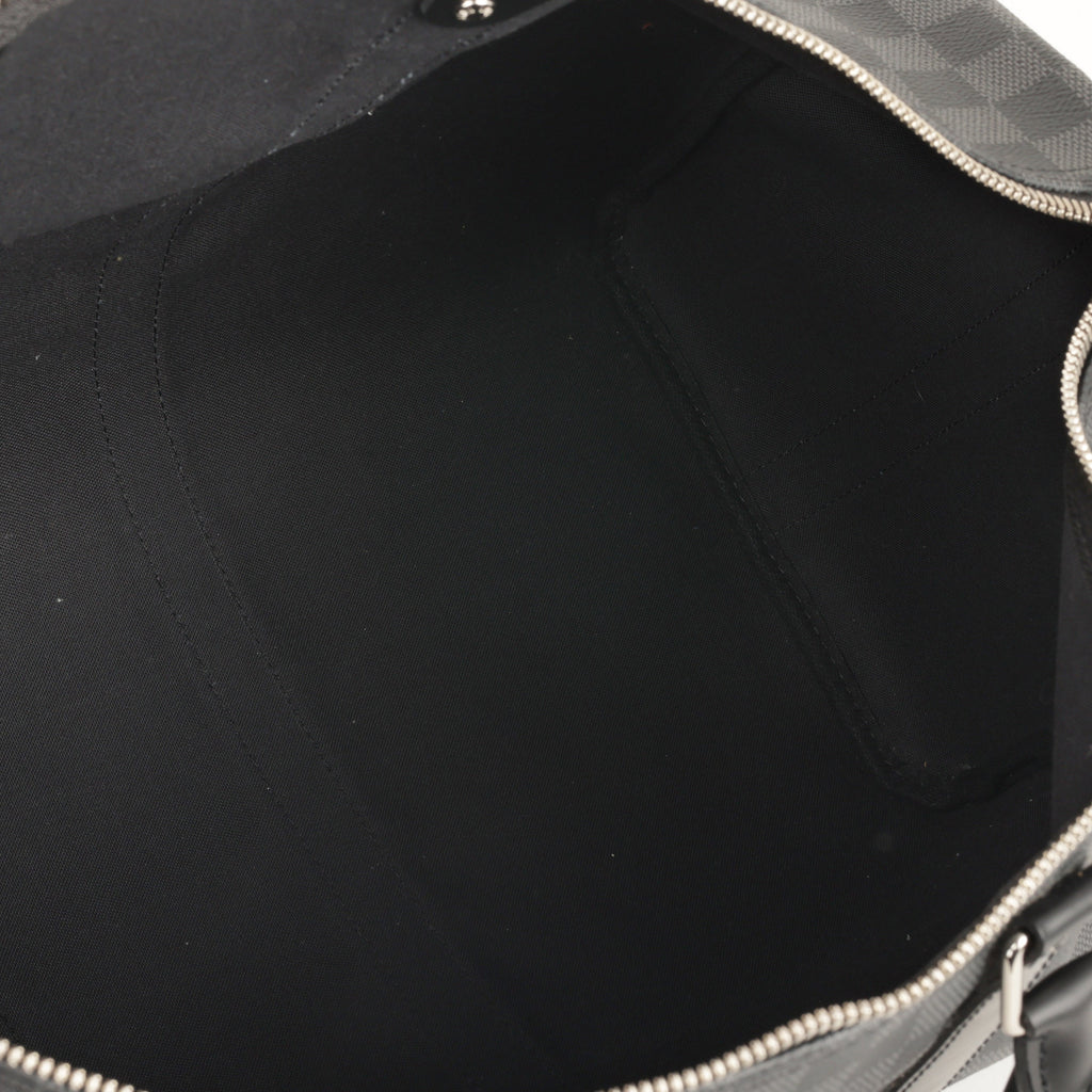 Louis Vuitton Keepall Bandoulière 45 - Damier Graphite | Silver Hardware