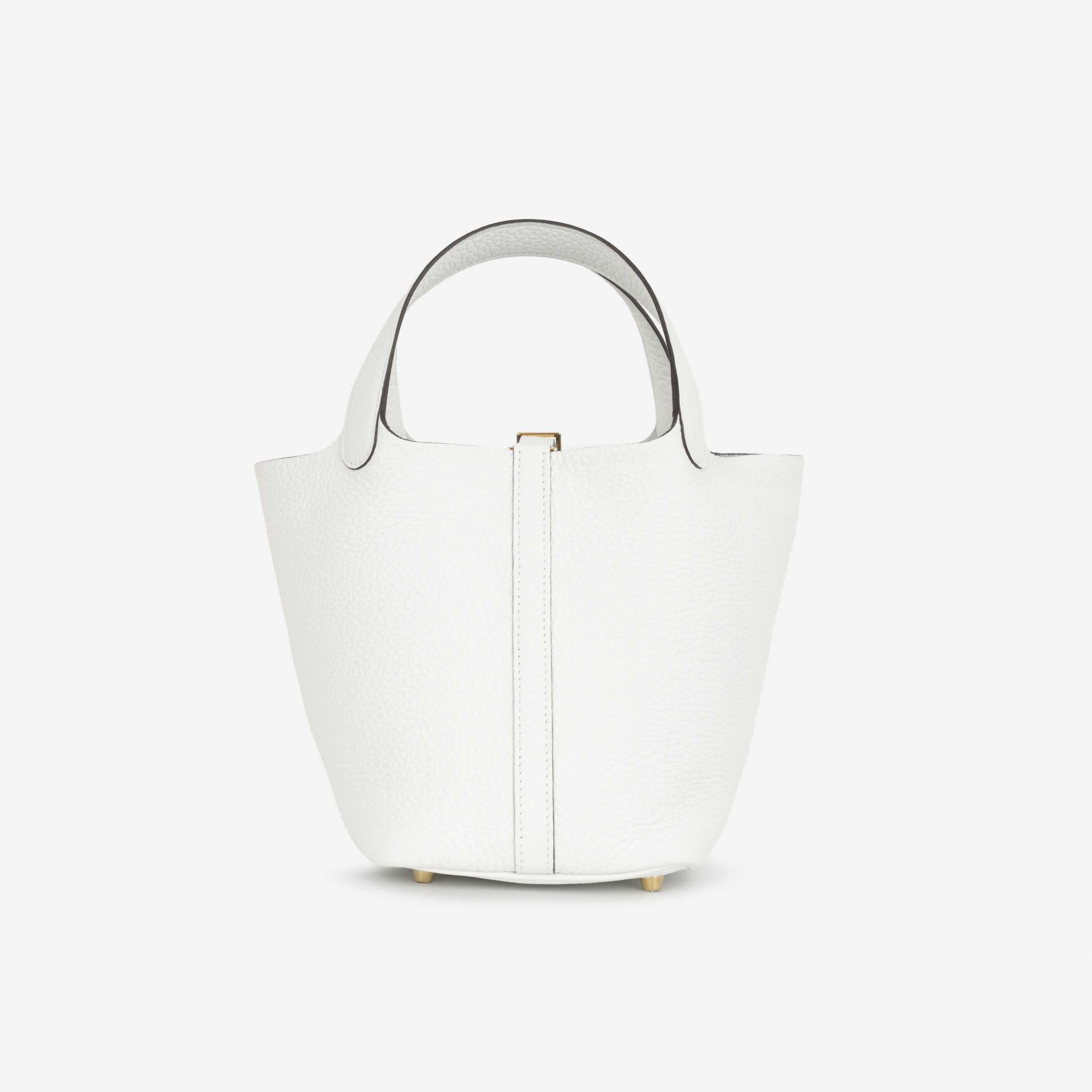 Hermès Picotin 18 - New White Clemence | Gold Hardware