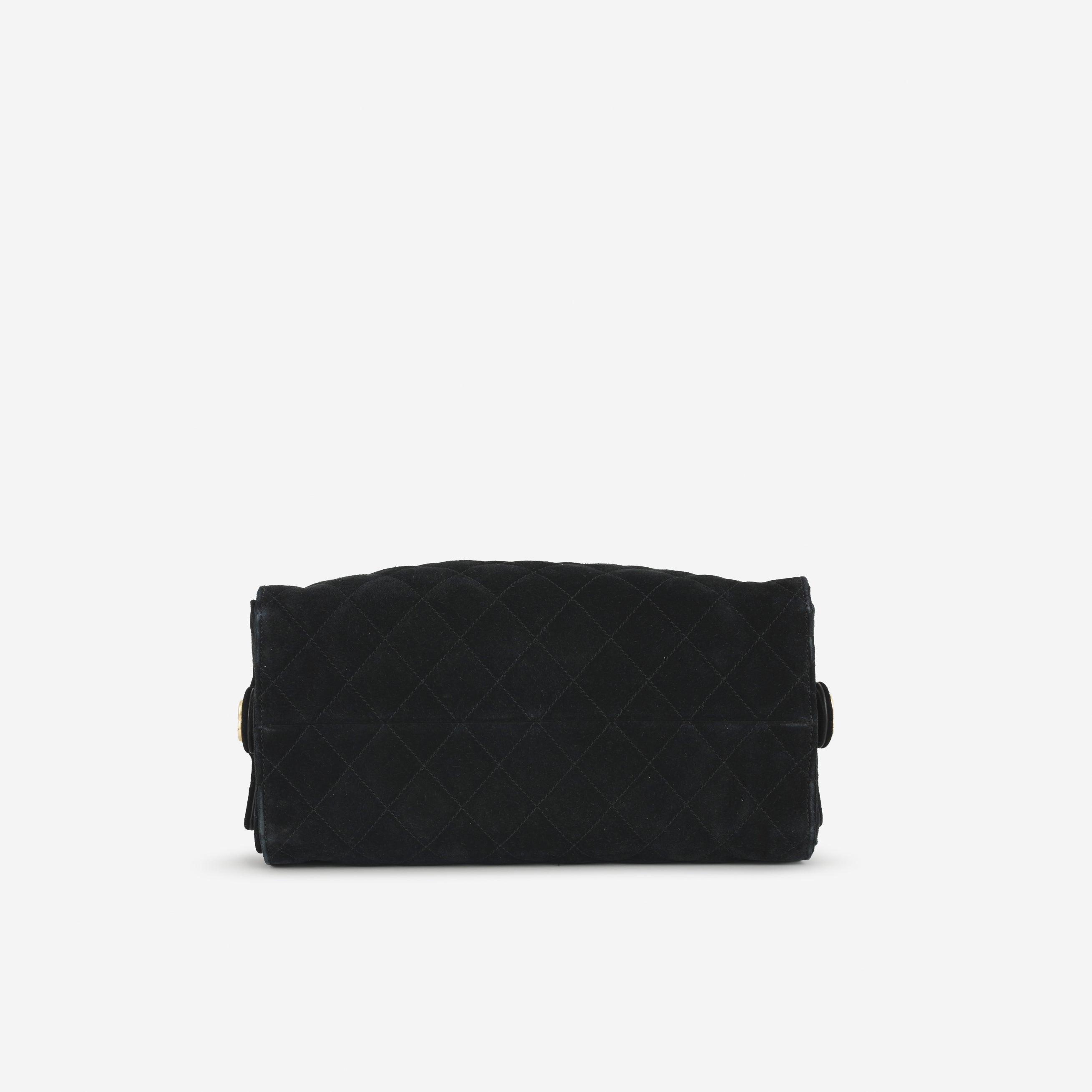 Chanel Medium 25 Hobo Bag - Black Suede | Gold Hardware