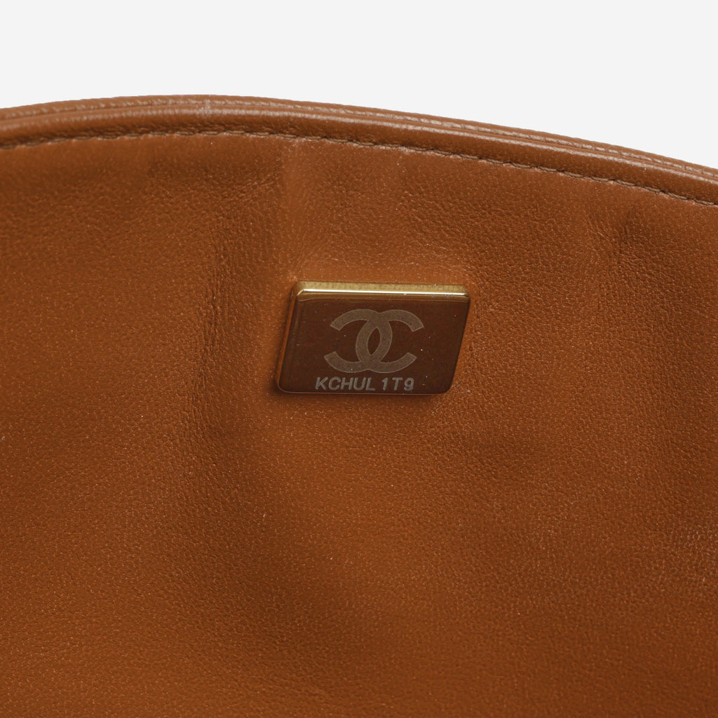 Chanel Medium Classic Flap - Tan Caviar | Champagne Gold Hardware