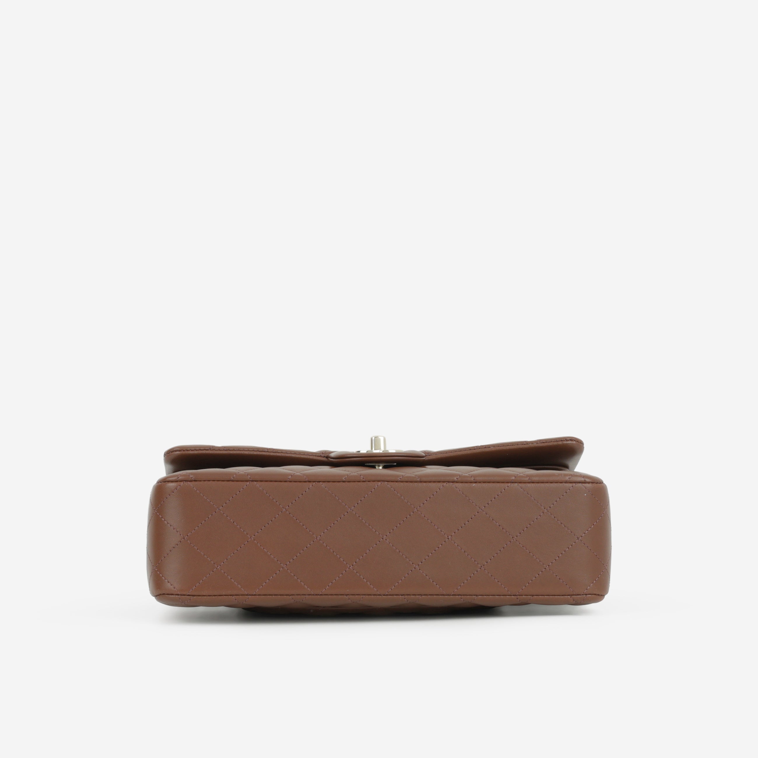 Chanel Medium Classic Flap - Brown Lambskin | Champagne Gold Hardware