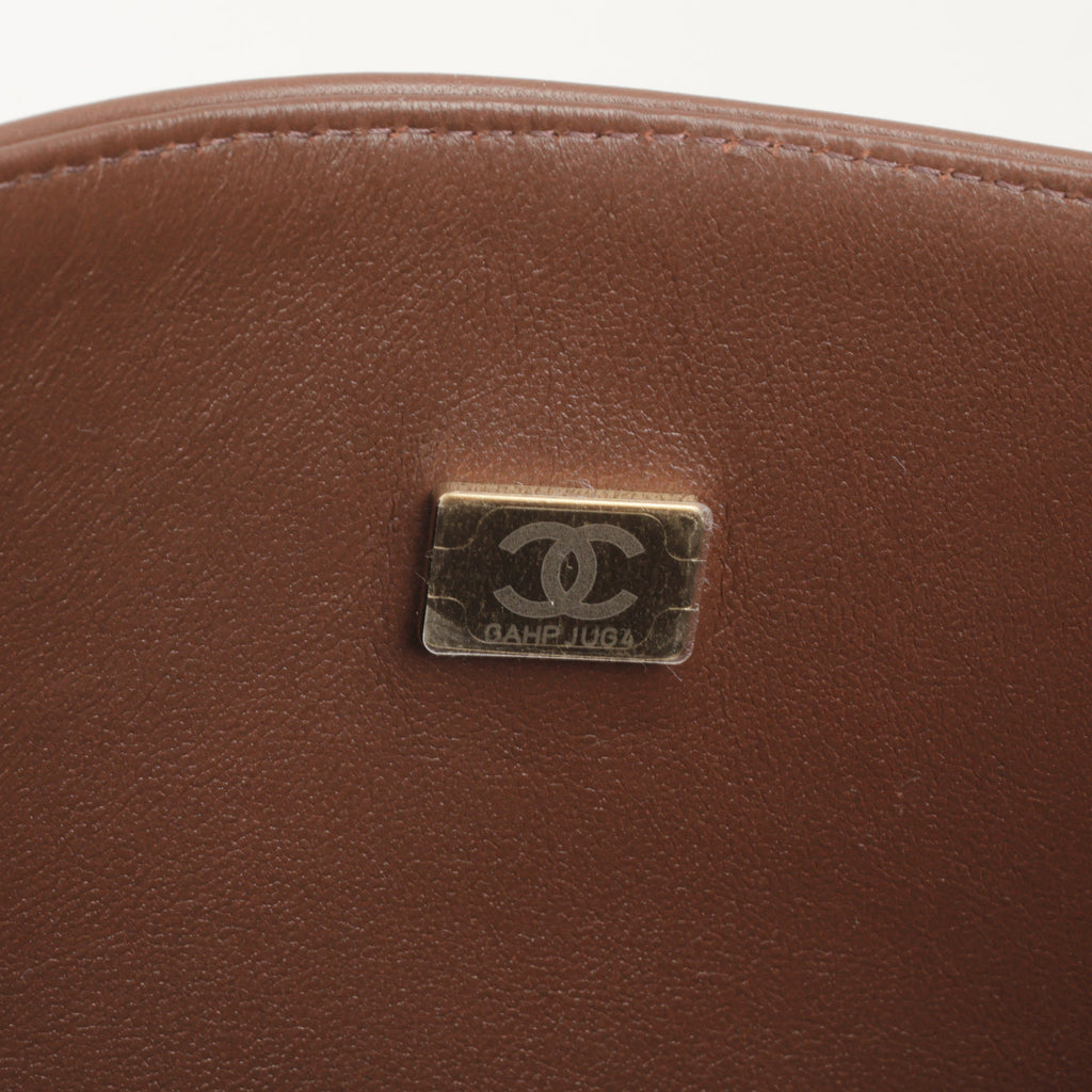 Chanel Medium Classic Flap - Brown Lambskin | Champagne Gold Hardware