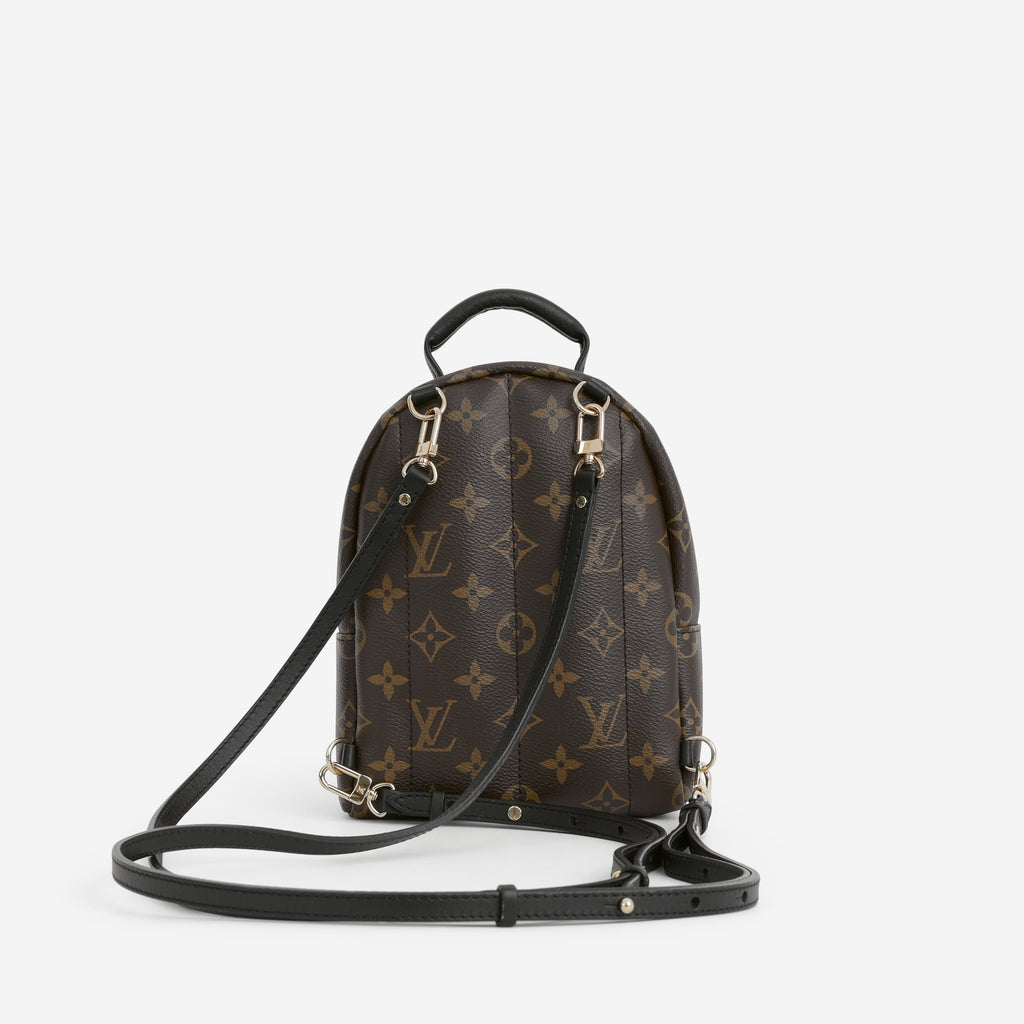 Louis Vuitton Mini Palm Spring Backpack - Monogram | Gold Hardware