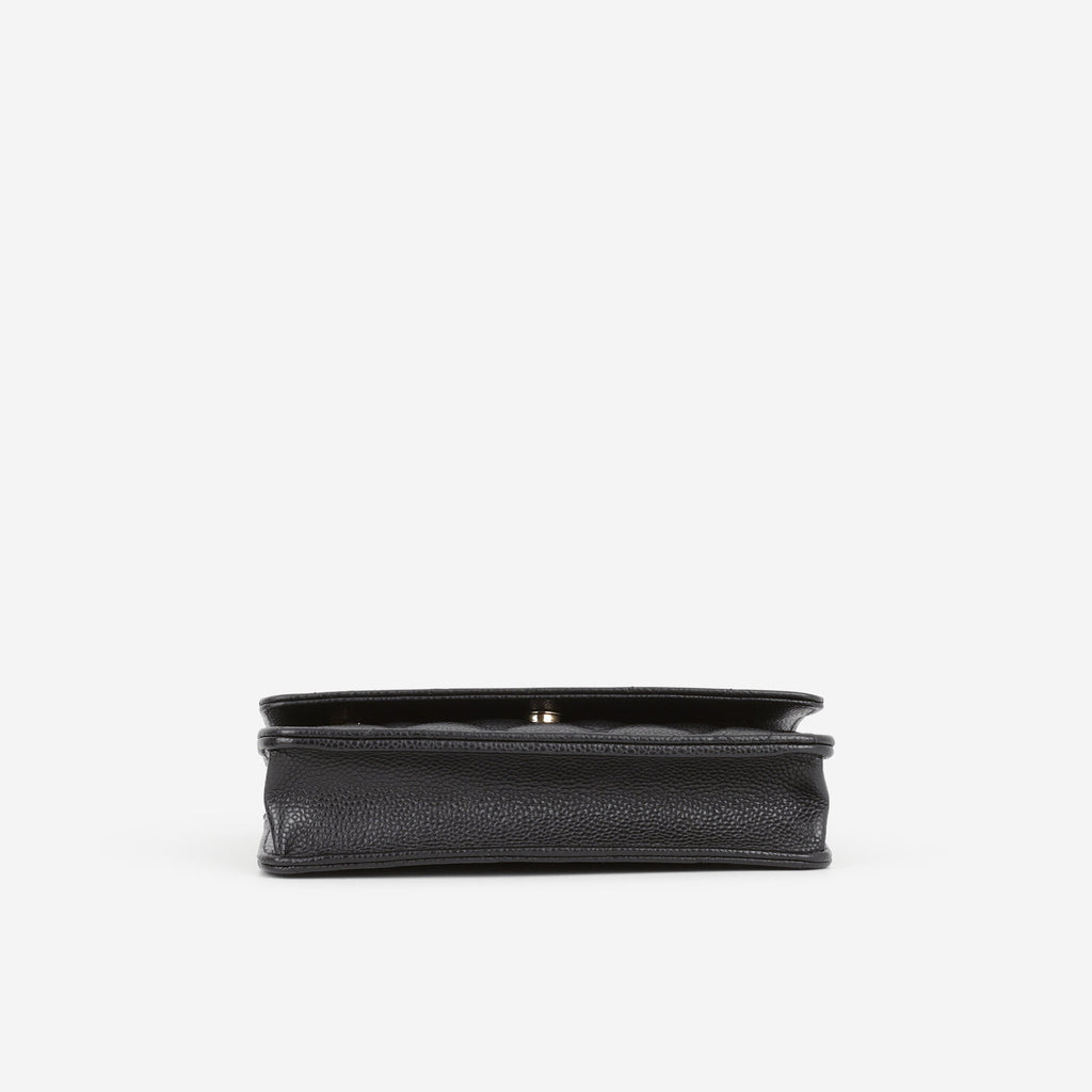 Chanel Classic Wallet on Chain - Black Caviar | Gold Hardware