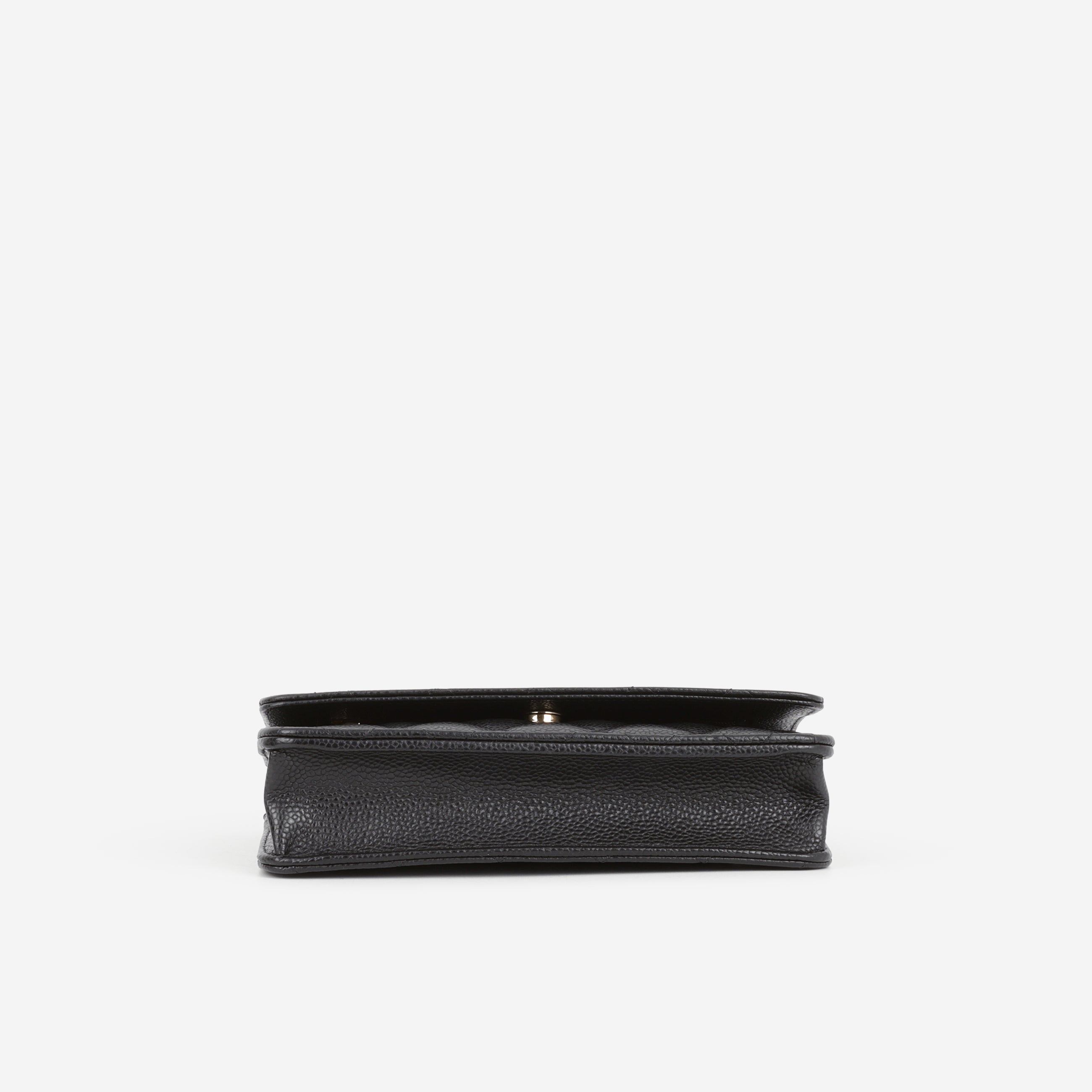Chanel Classic Wallet on Chain - Black Caviar | Gold Hardware