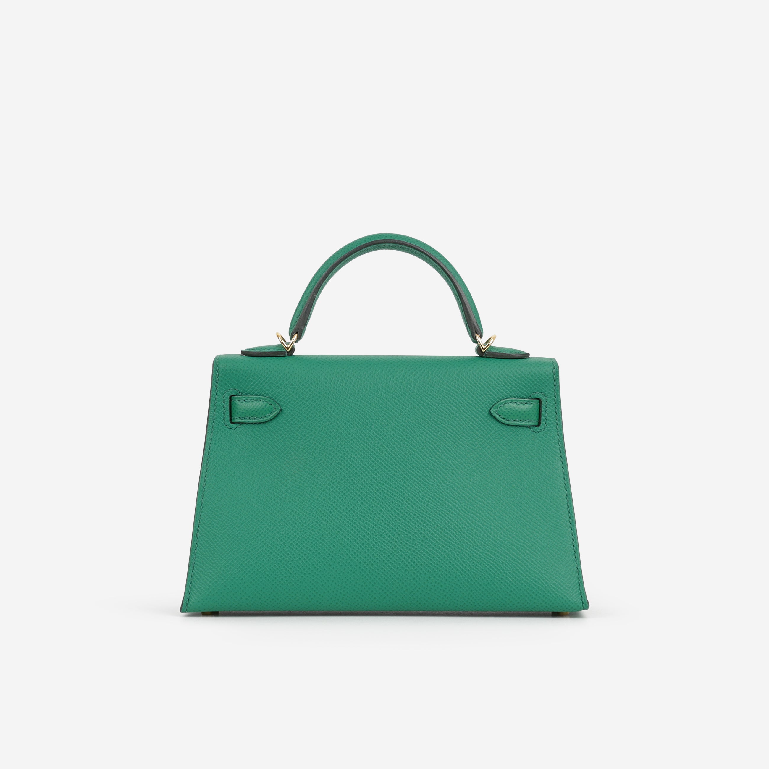 Hermès Mini Kelly - Vert Vertigo Epsom | Gold Hardware