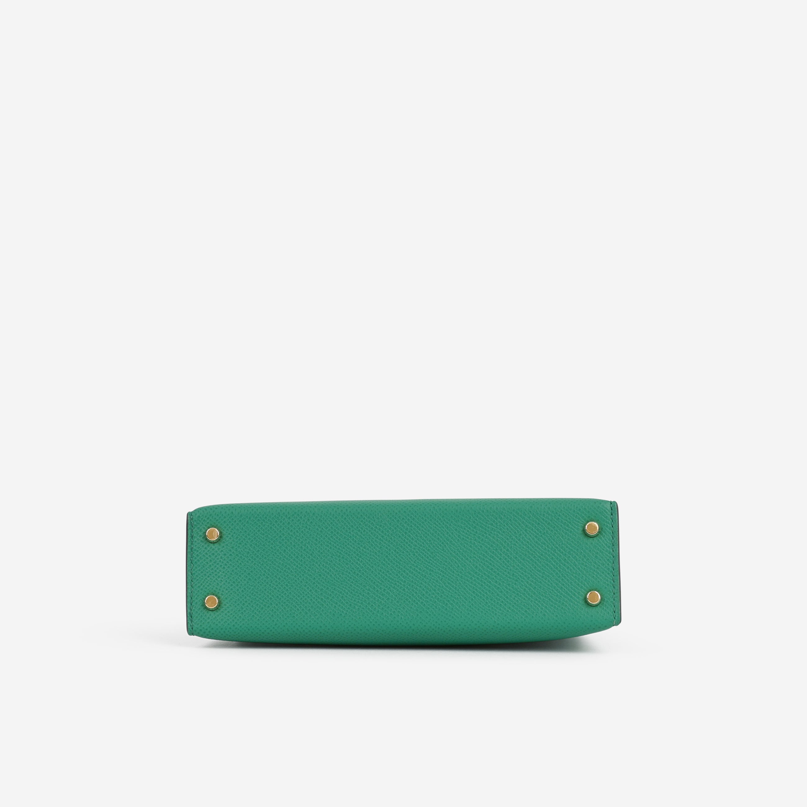 Hermès Mini Kelly - Vert Vertigo Epsom | Gold Hardware