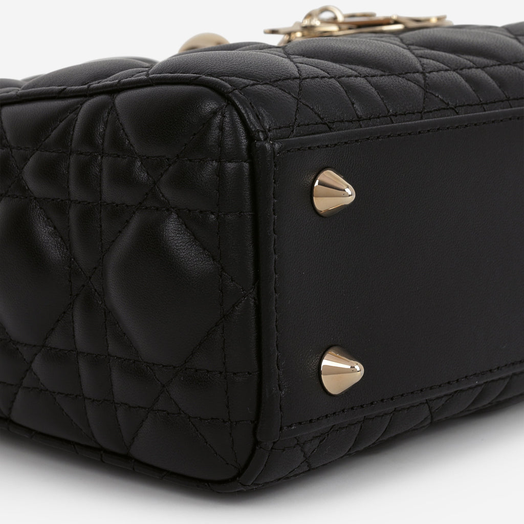 Dior Small My ABCDior - Black Lambskin | Champagne Gold Hardware