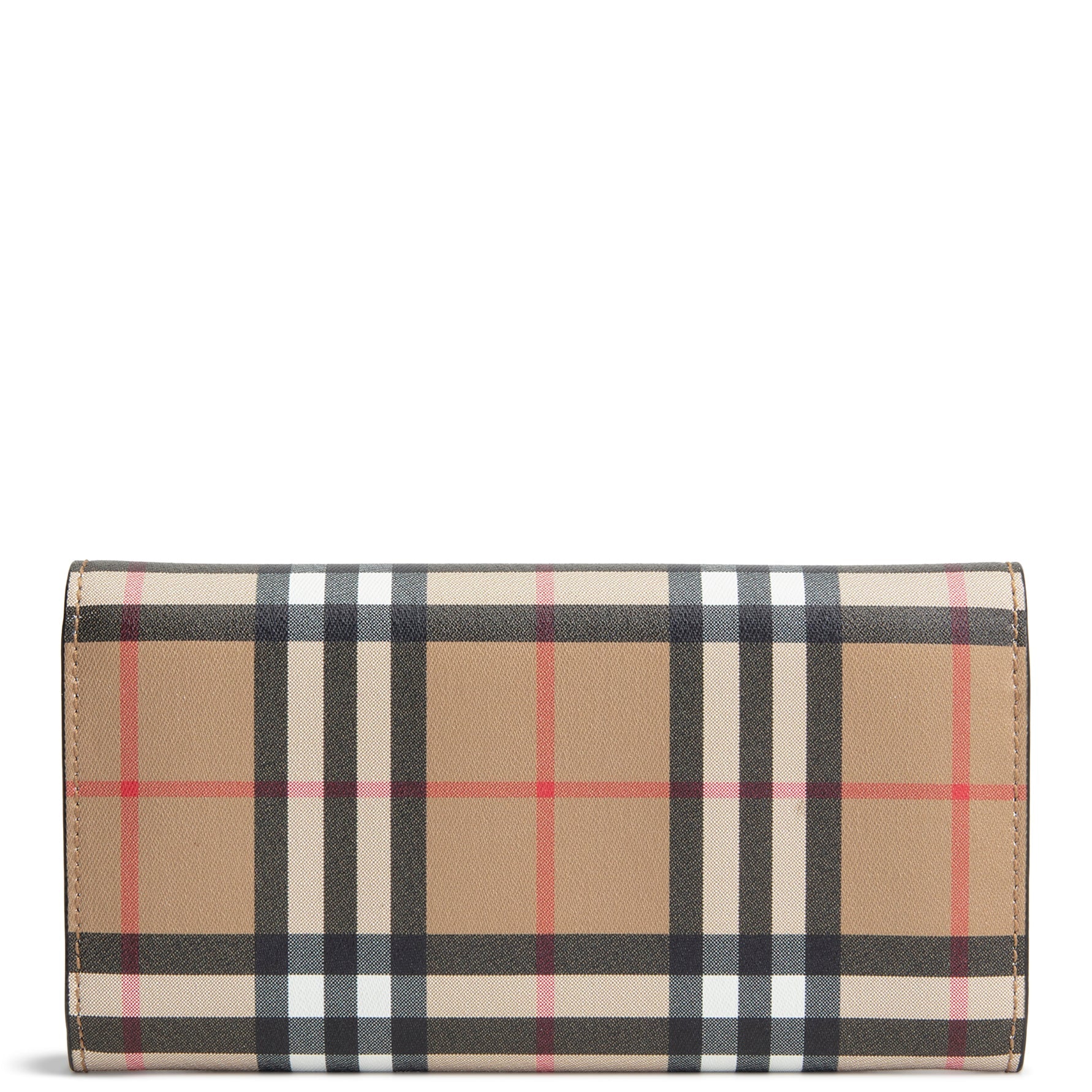 BURBERRY Vintage Check Heron Continental Flap Wallet