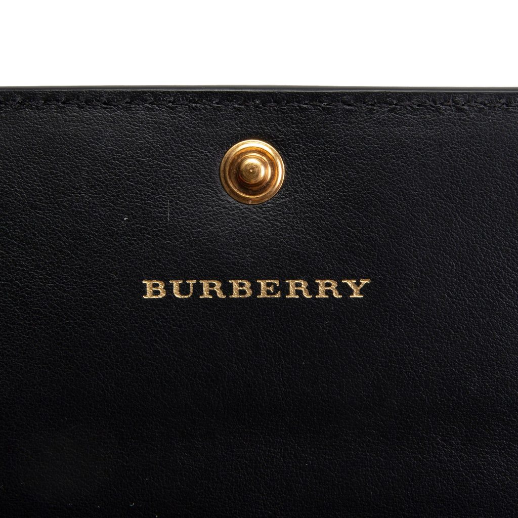 BURBERRY Vintage Check Heron Continental Flap Wallet