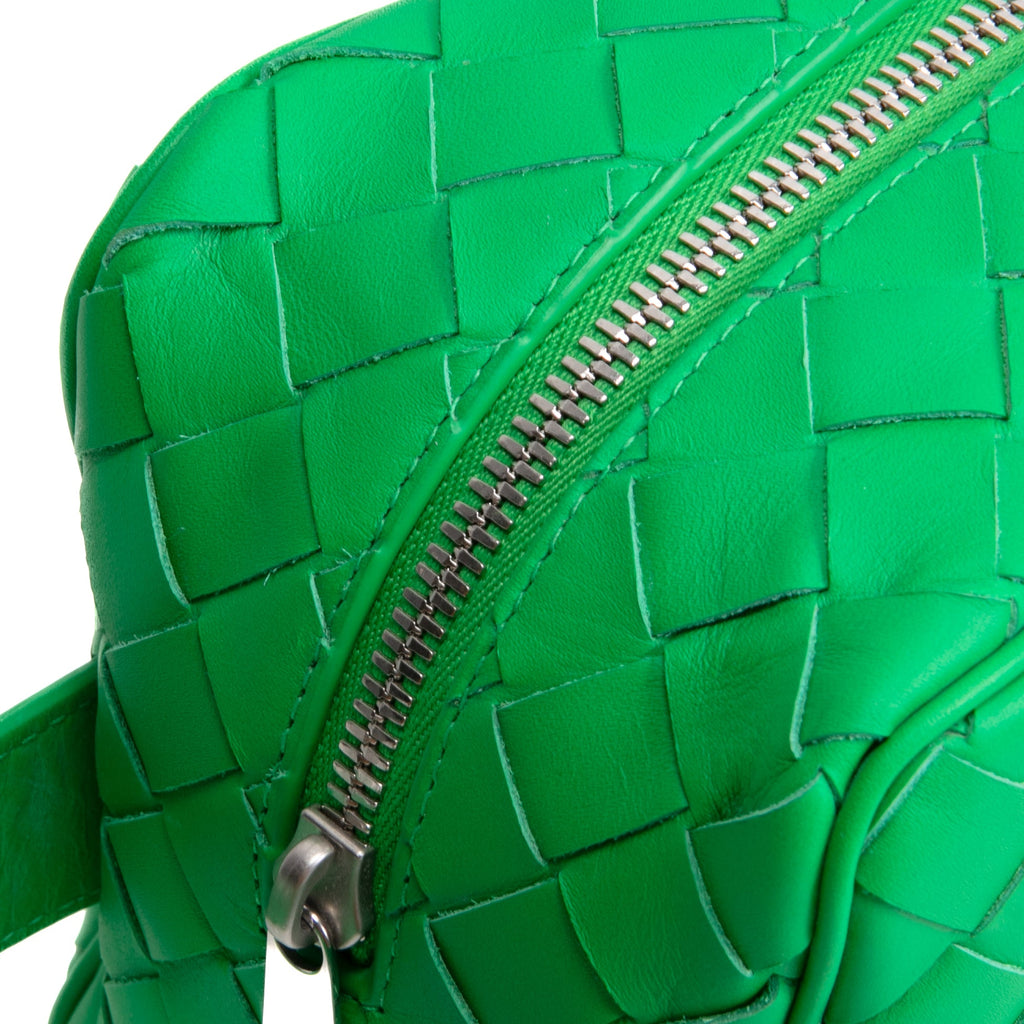 BOTTEGA VENETA Intrecciato Travel Pouch - Parakeet