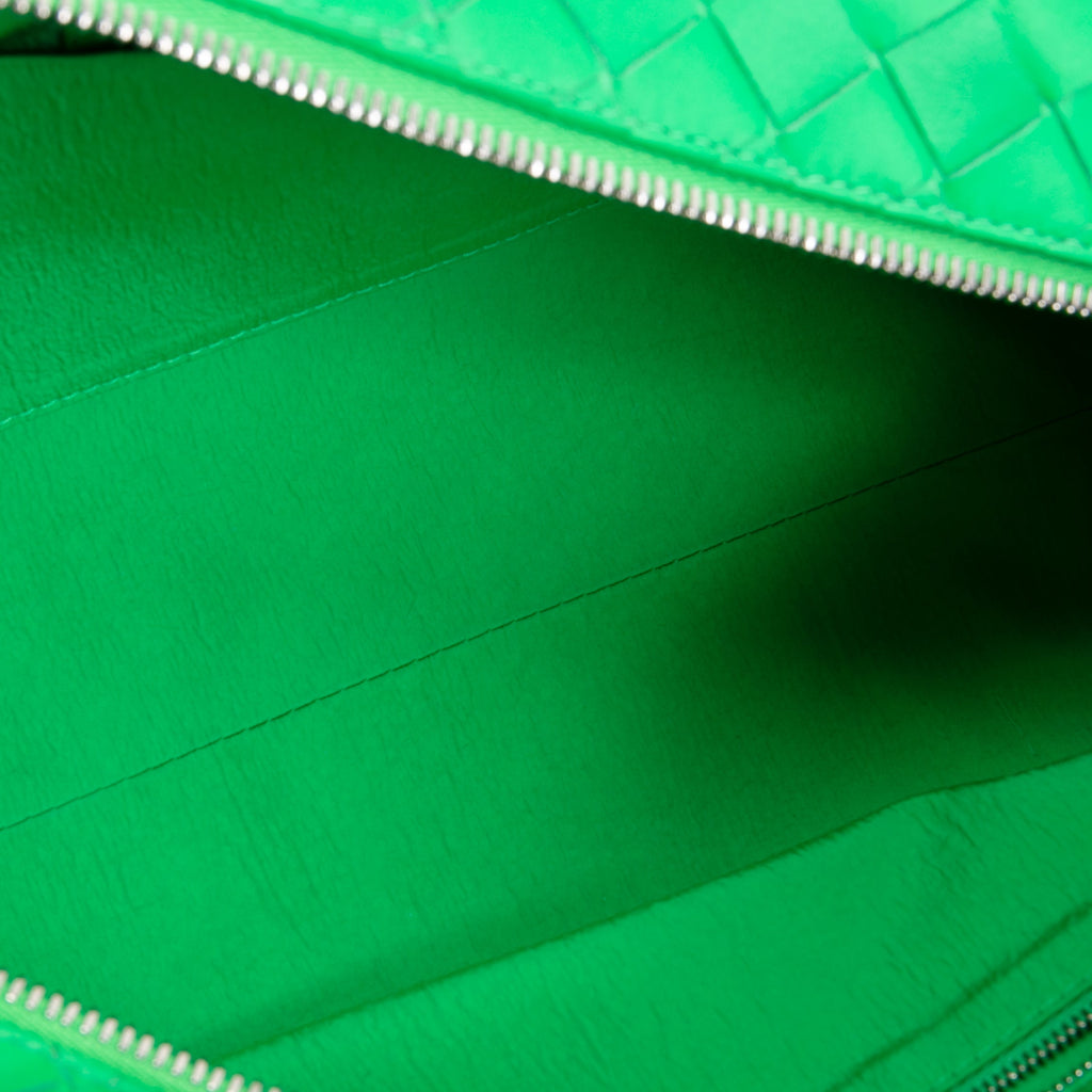 BOTTEGA VENETA Intrecciato Travel Pouch - Parakeet
