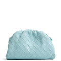 BOTTEGA VENETA Intrecciato The Mini Pouch Bag - Light Blue